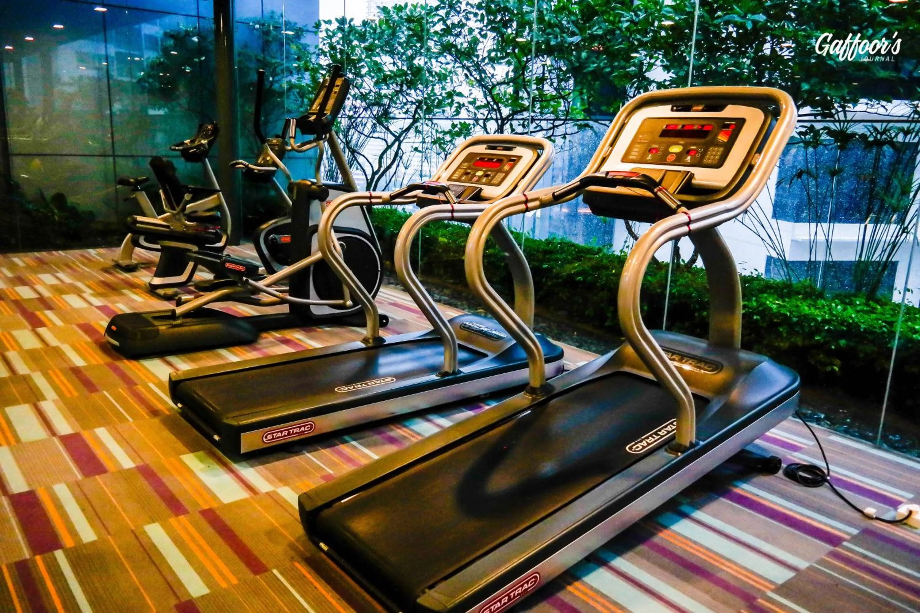 Fitness centre/facilities in Resort Hostel In City