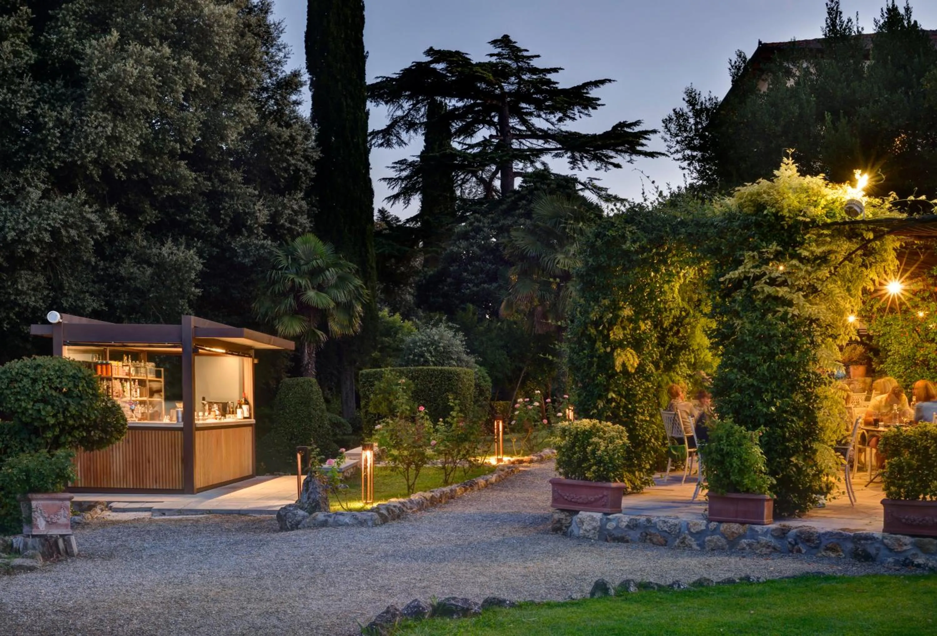 Garden view in Villa Sabolini