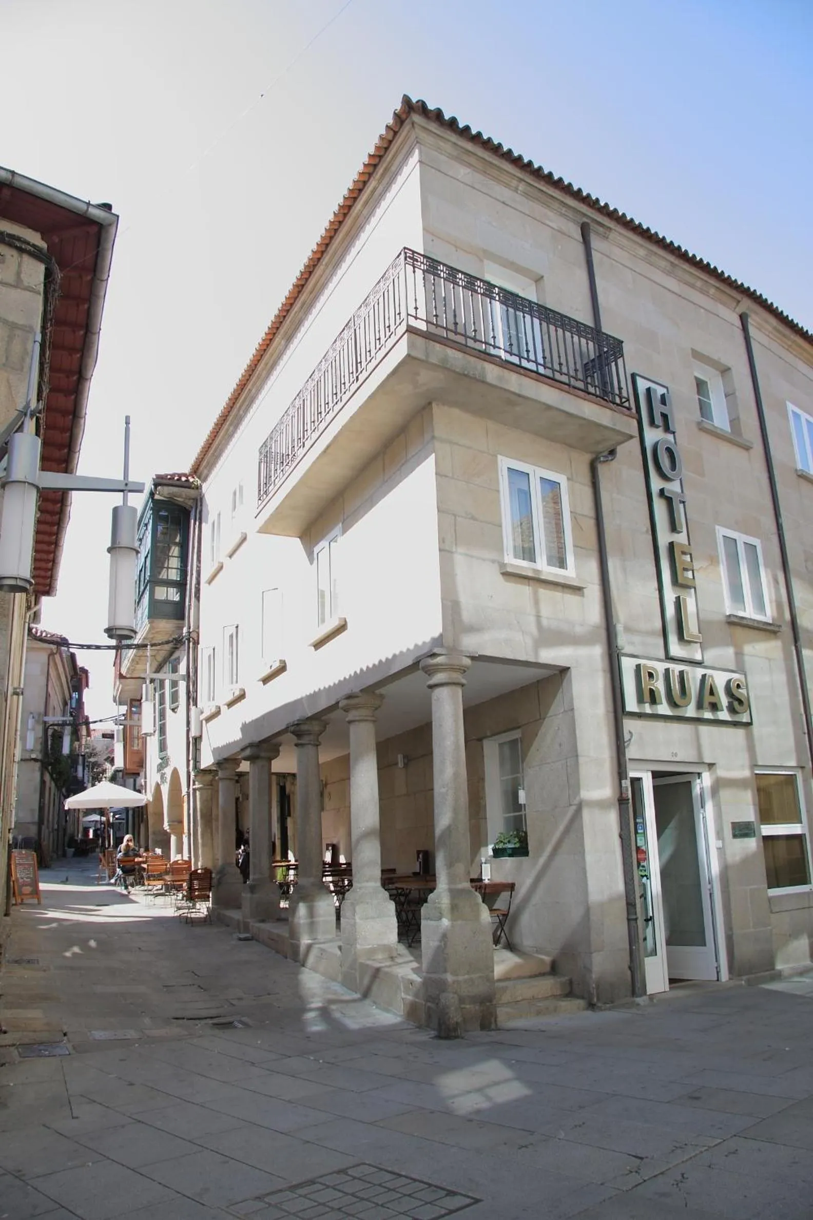 Decorative detail in Hotel Restaurante Rúas