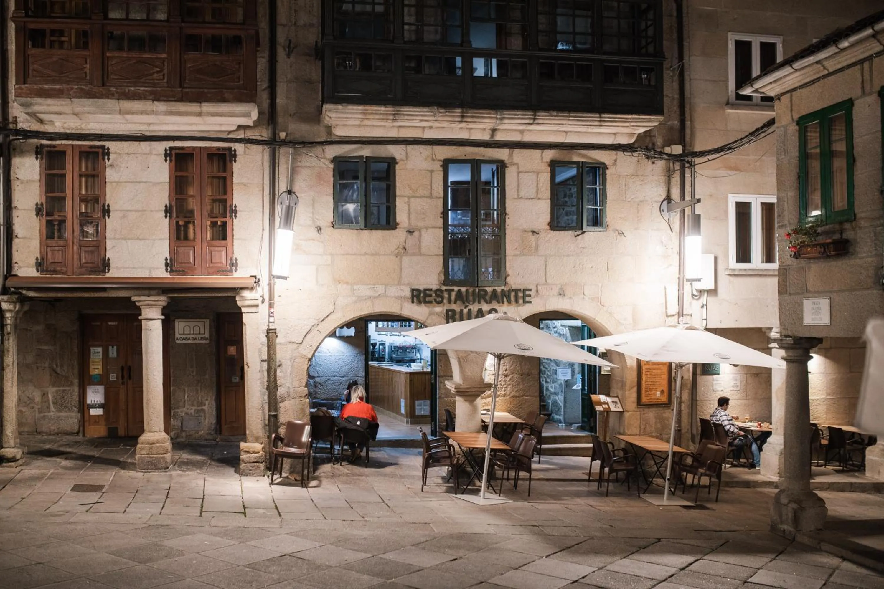 Property building in Hotel Restaurante Rúas