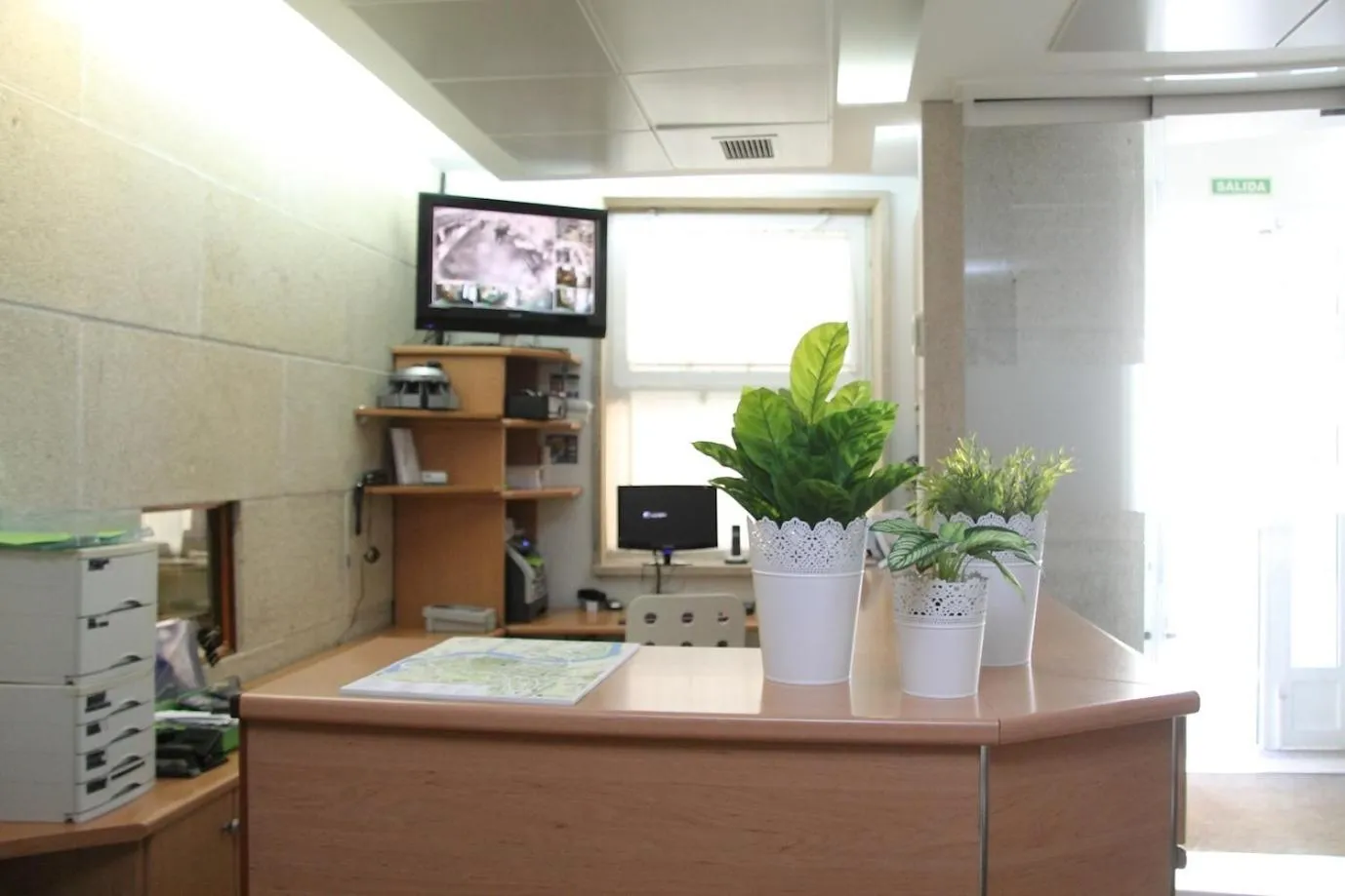 Lobby or reception in Hotel Restaurante Rúas