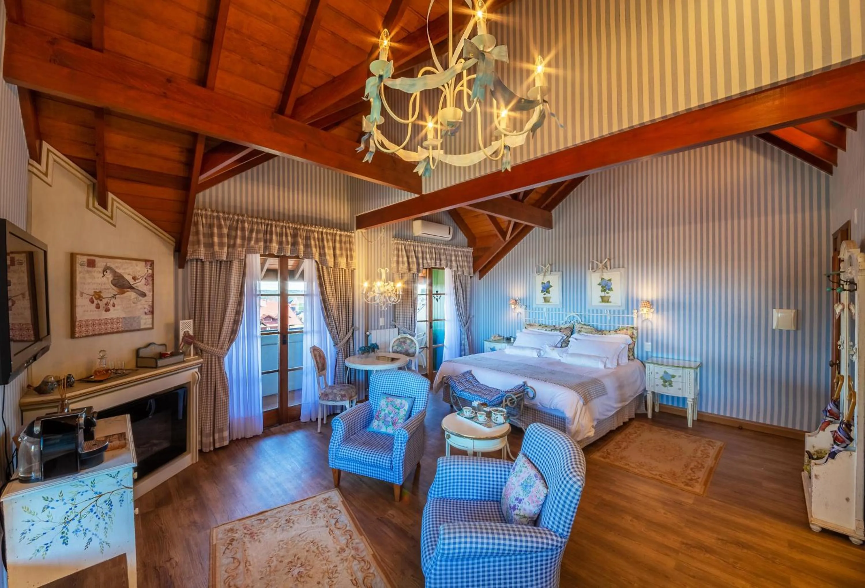 TV and multimedia, Bed in Casa da Montanha