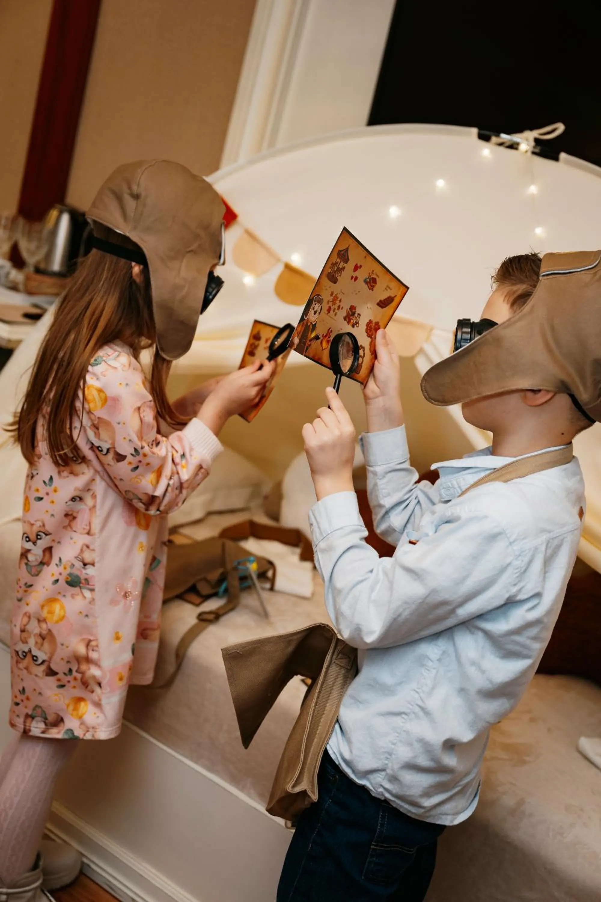 children in Casa da Montanha
