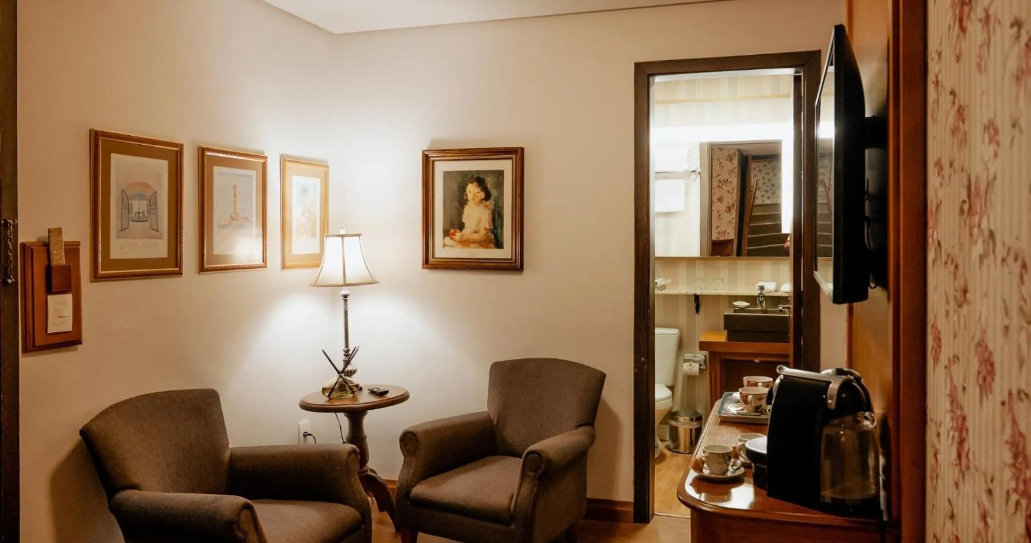 Living room in Casa da Montanha