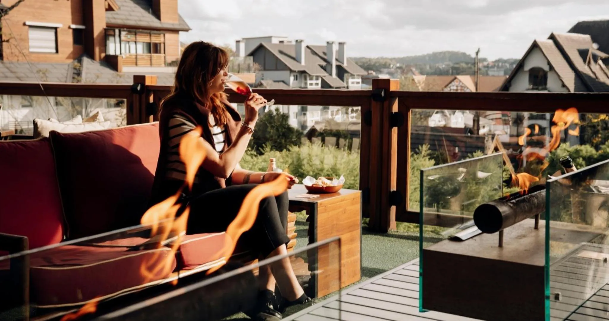 Lounge or bar in Casa da Montanha