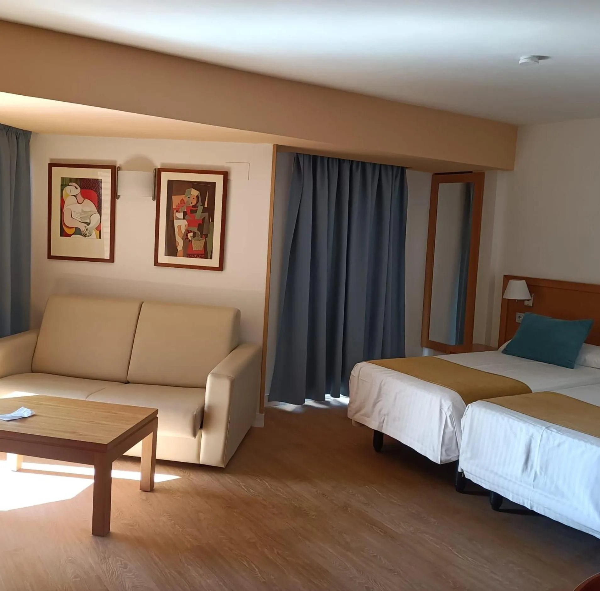 Bed in Apartamentos MS Puerto Marina, antes MS Pepita