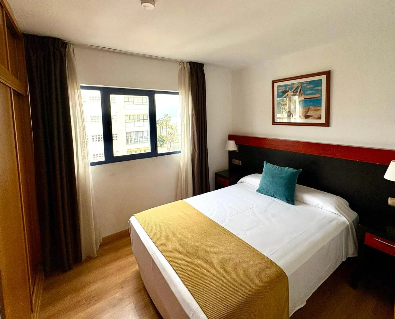 Bed in Apartamentos MS Puerto Marina, antes MS Pepita