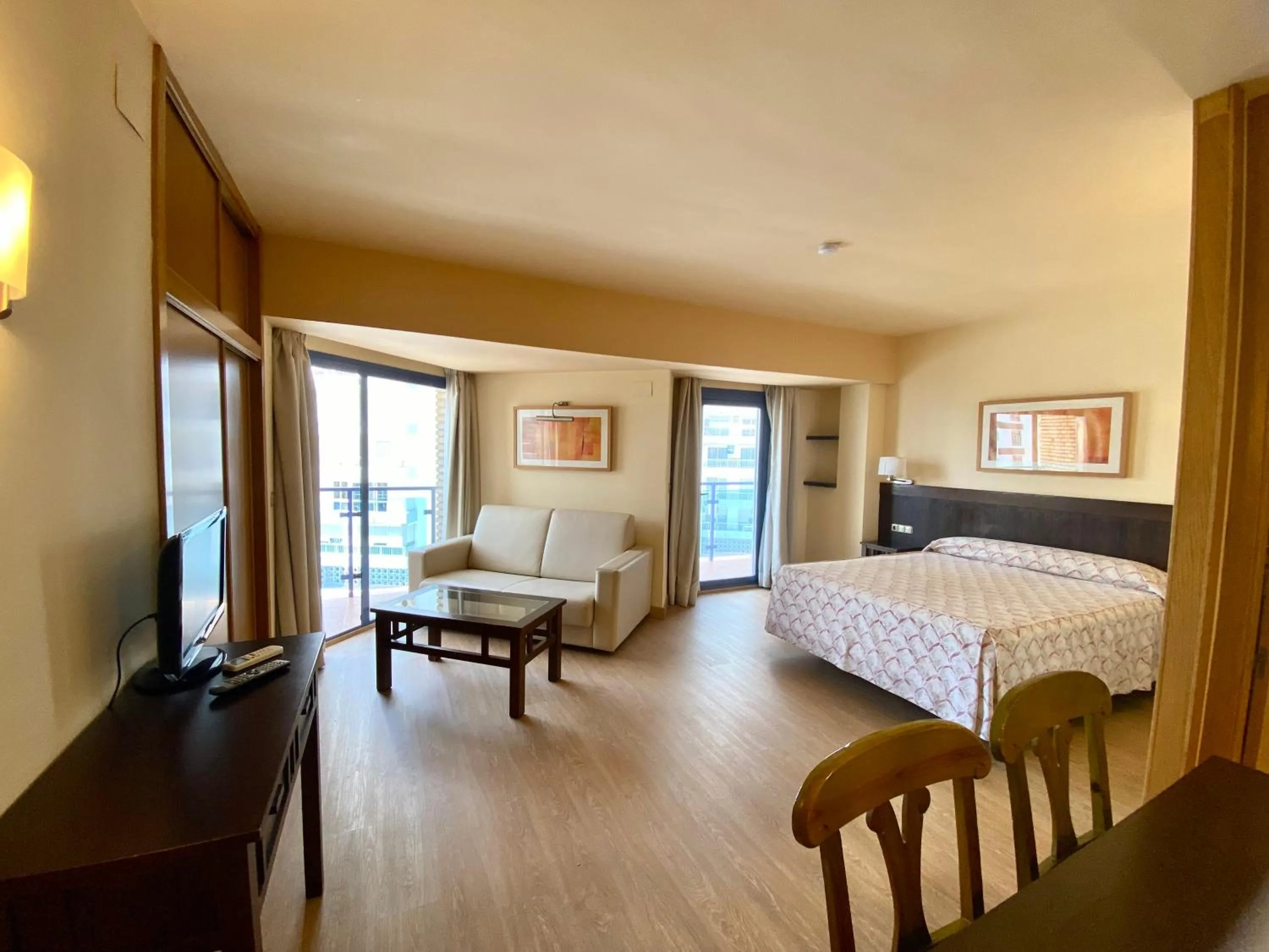 Bed in Apartamentos MS Pepita