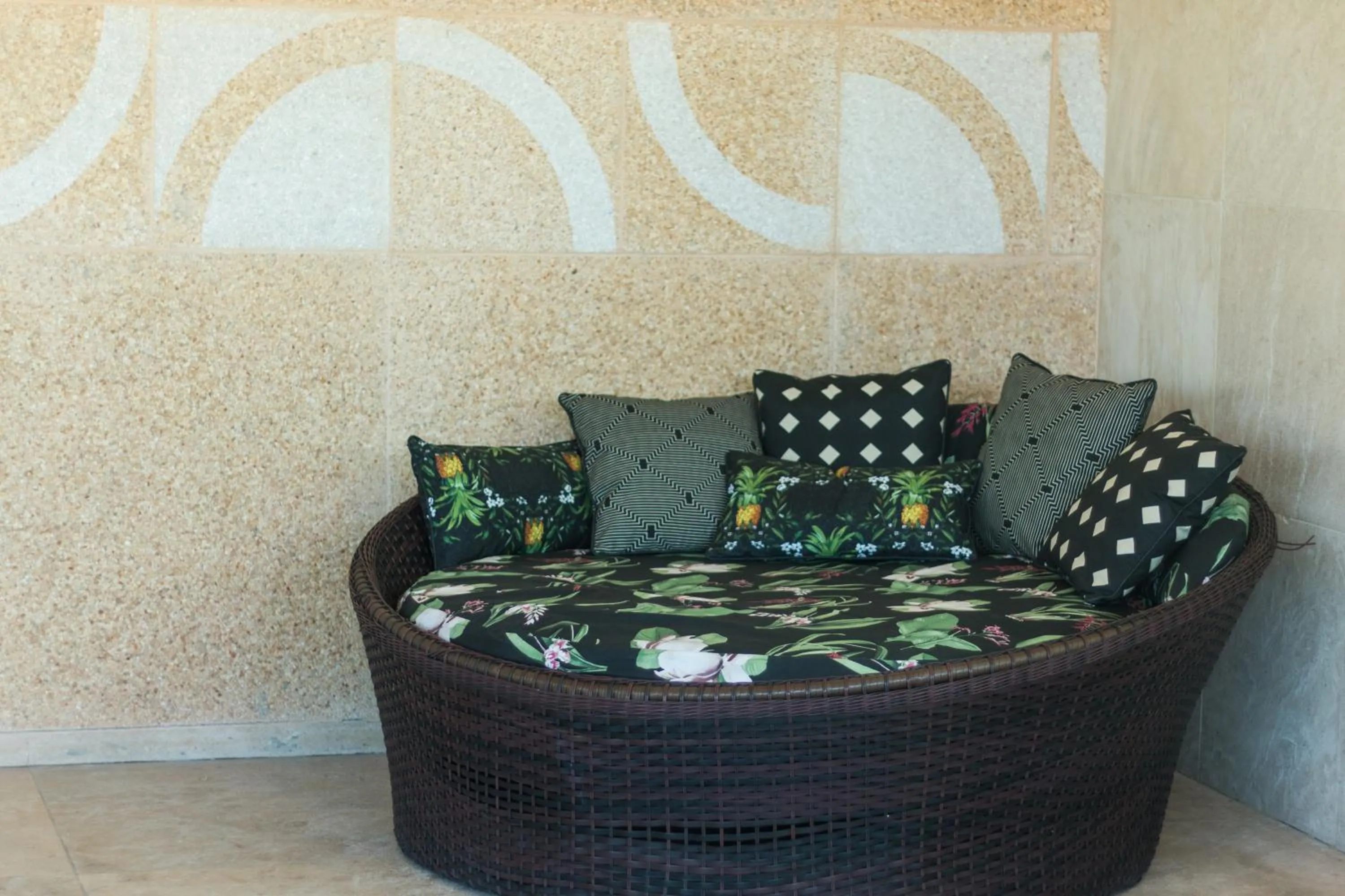 Seating area in Royal Macaé Palace Hotel