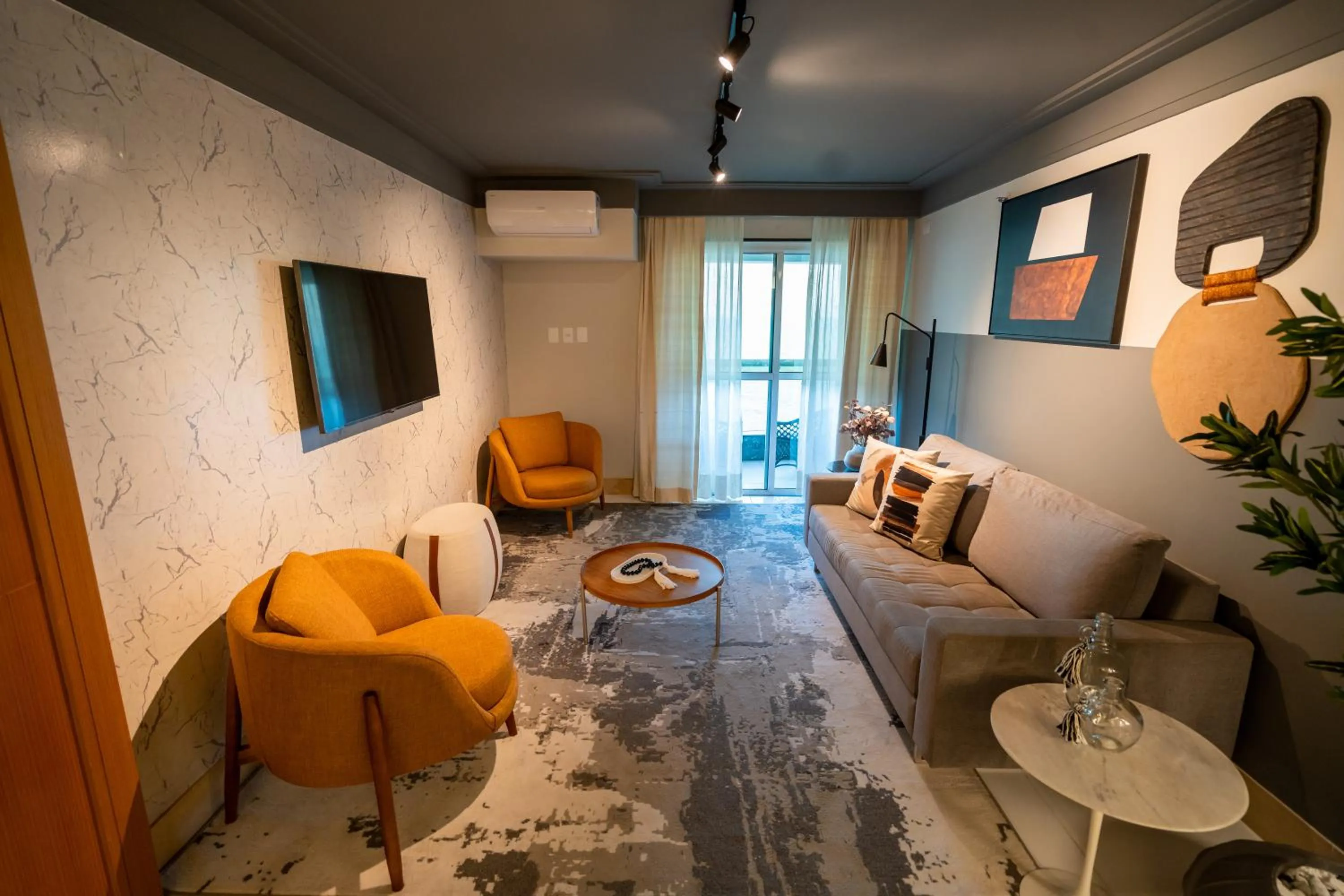 Living room in Royal Macaé Palace Hotel