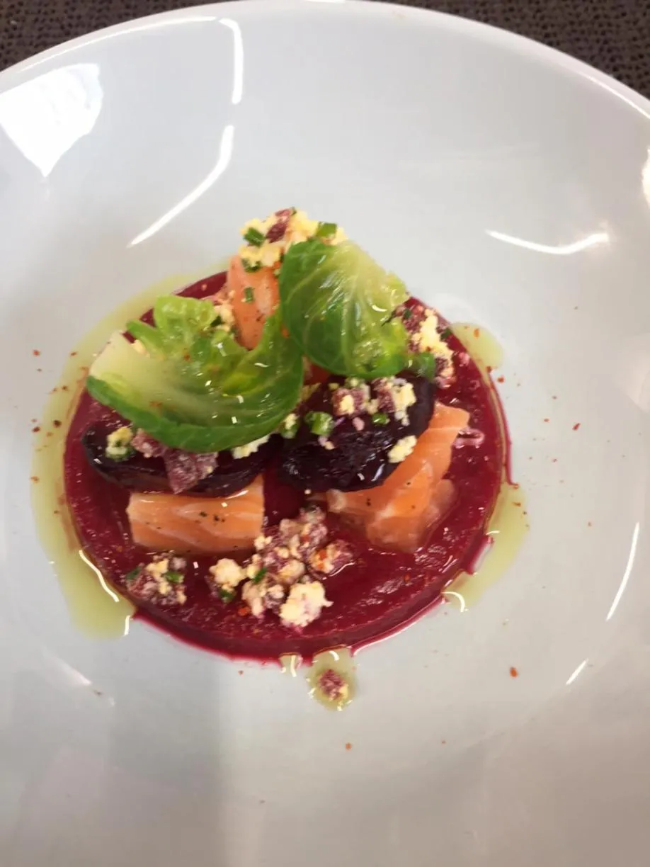 Restaurant/places to eat in Hotel-Restaurant Lann Roz / Côte Cuisine