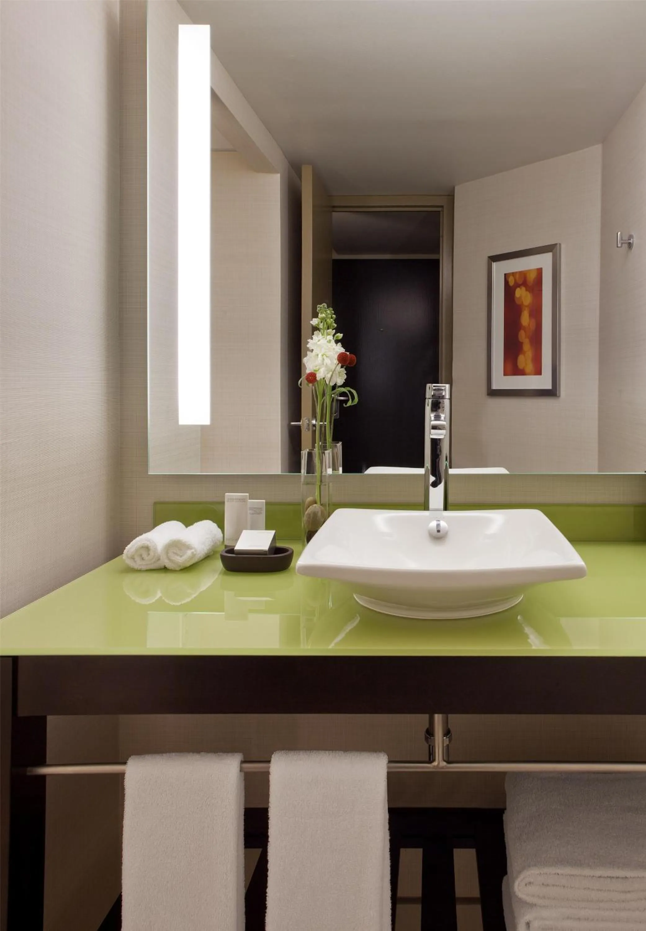 Bathroom in Hyatt Regency Indianapolis