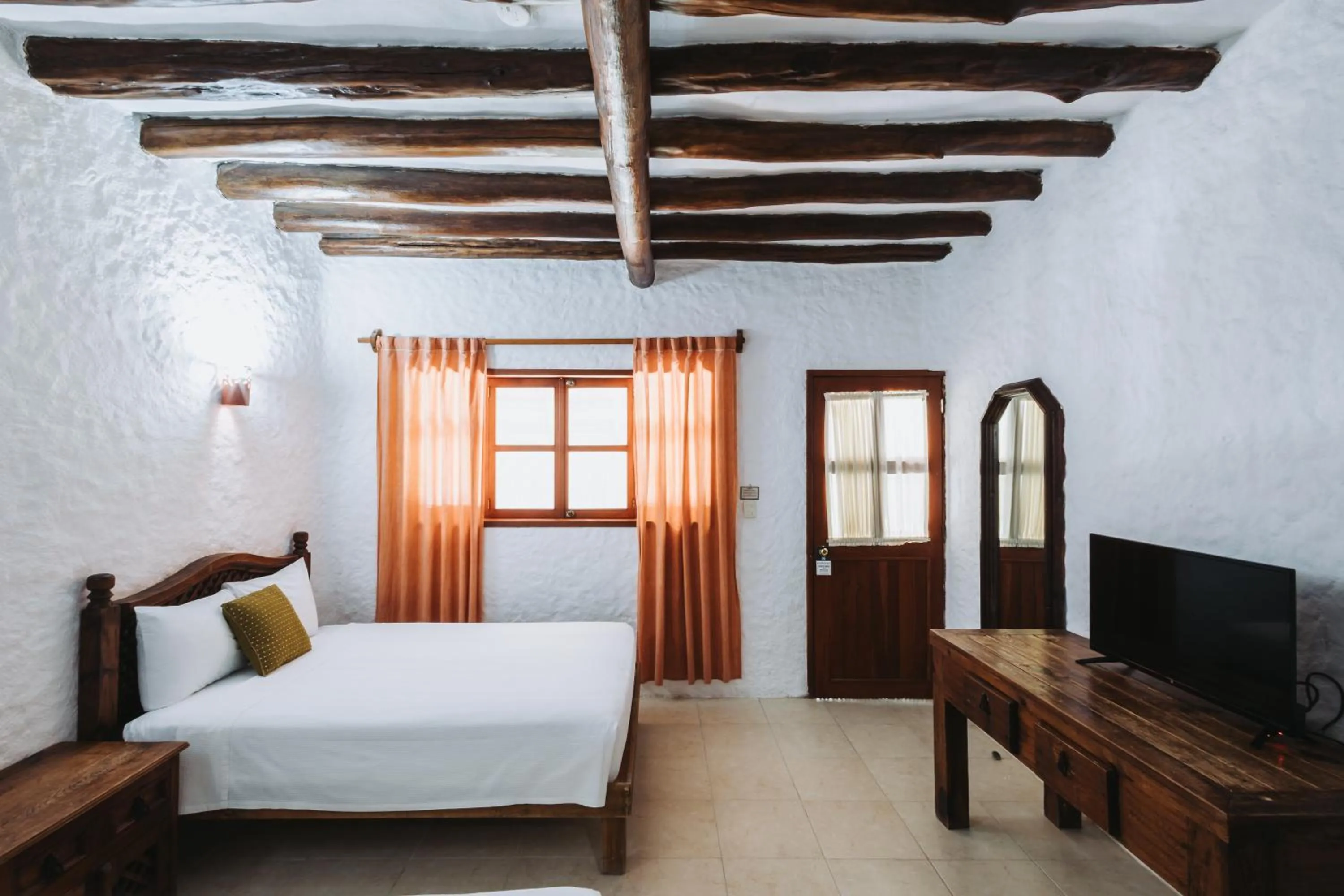 Bedroom, Bed in Hotel Casa Barbara Holbox