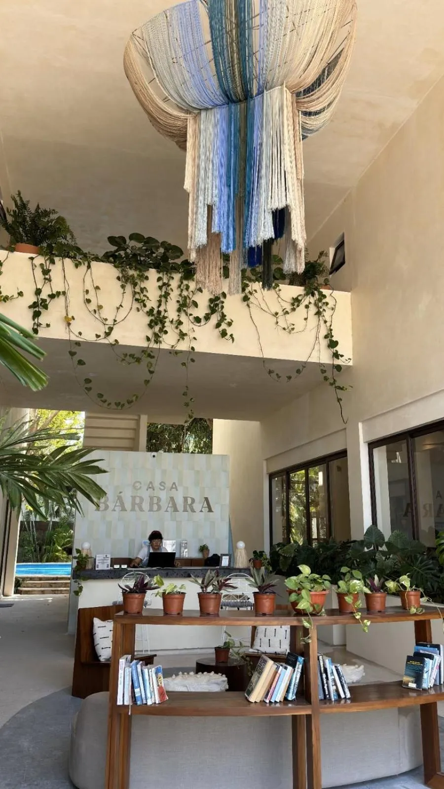 Lobby or reception in Hotel Casa Barbara Holbox