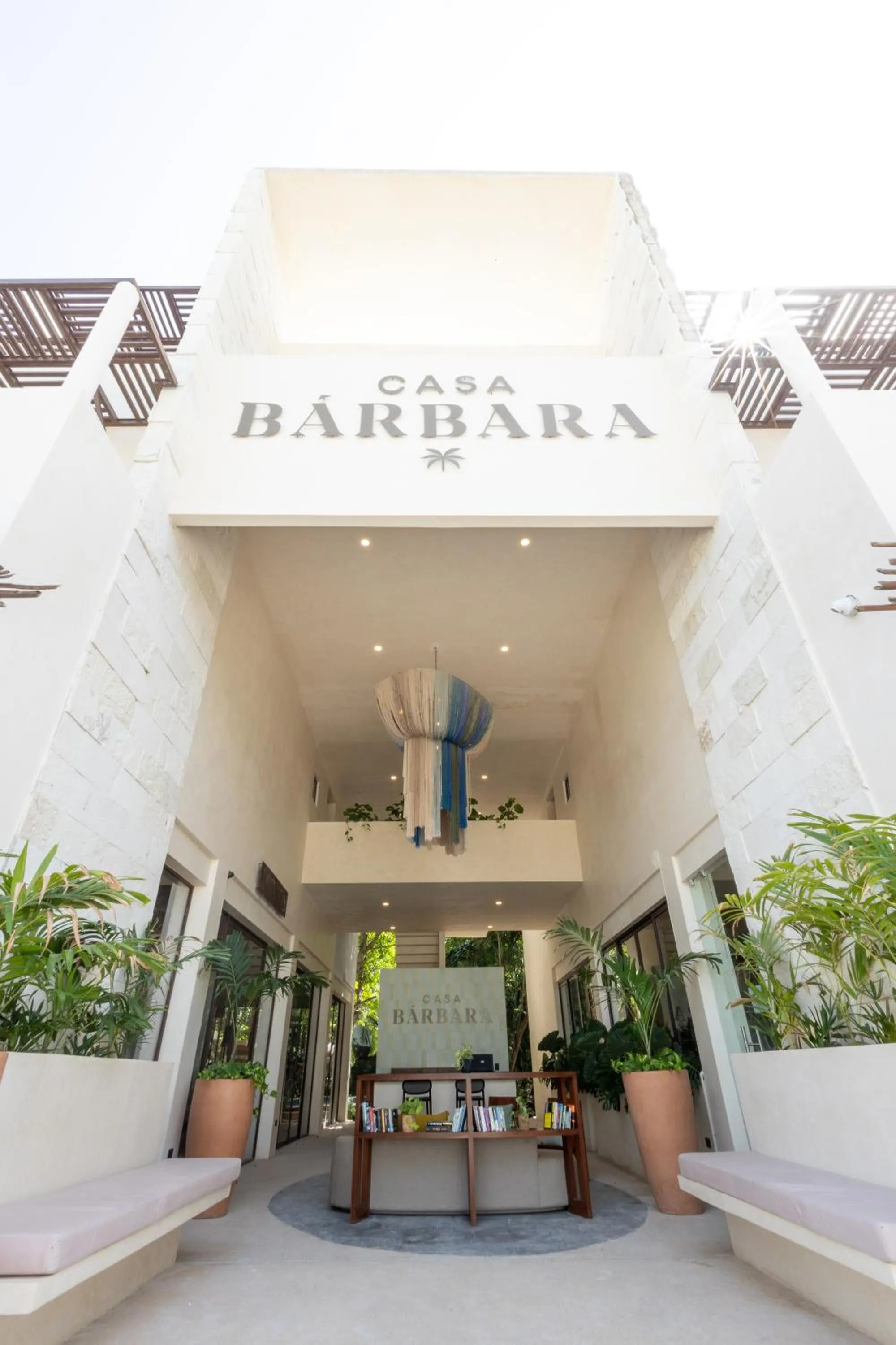 Facade/entrance in Hotel Casa Barbara Holbox