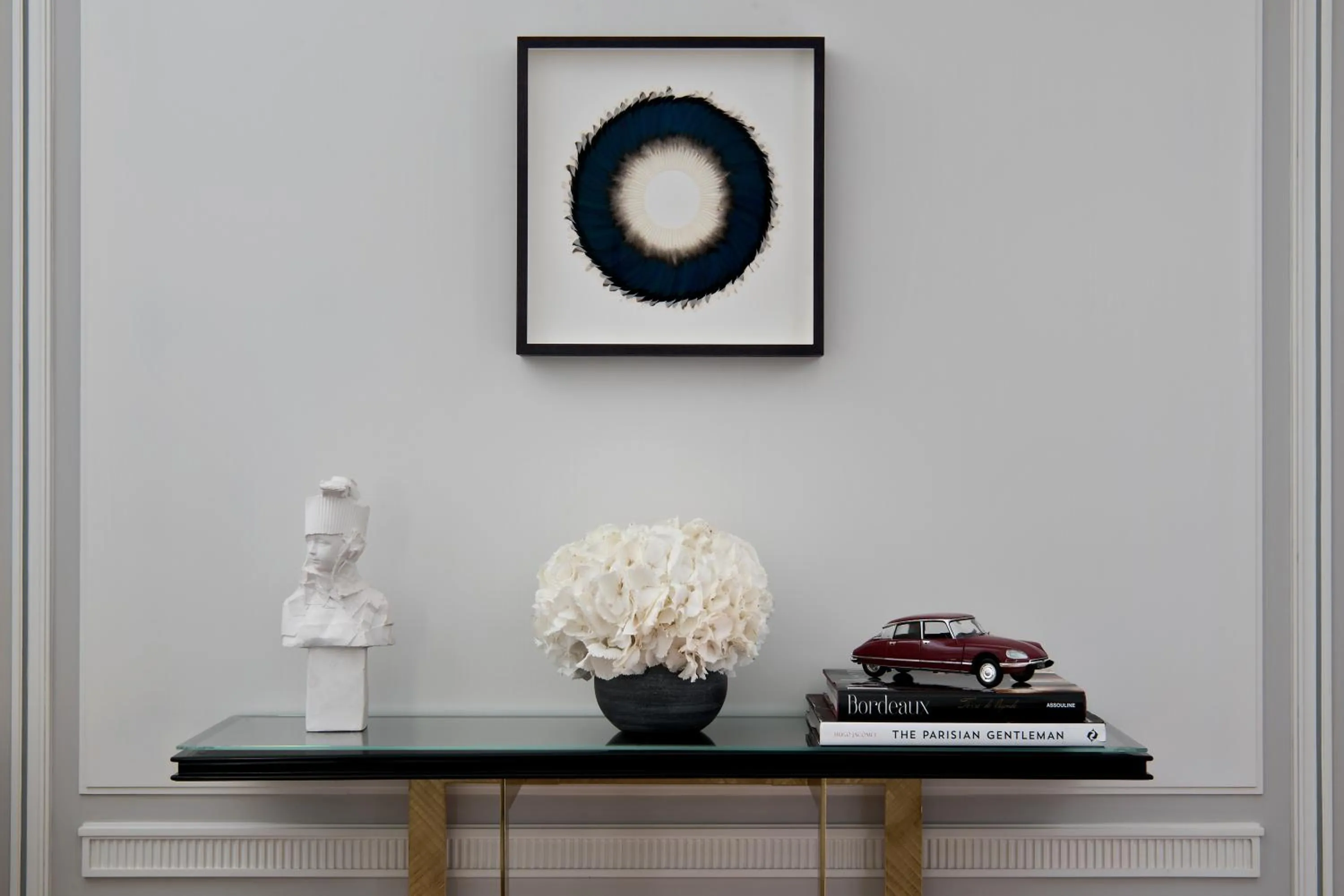 Living room in Hotel de Crillon