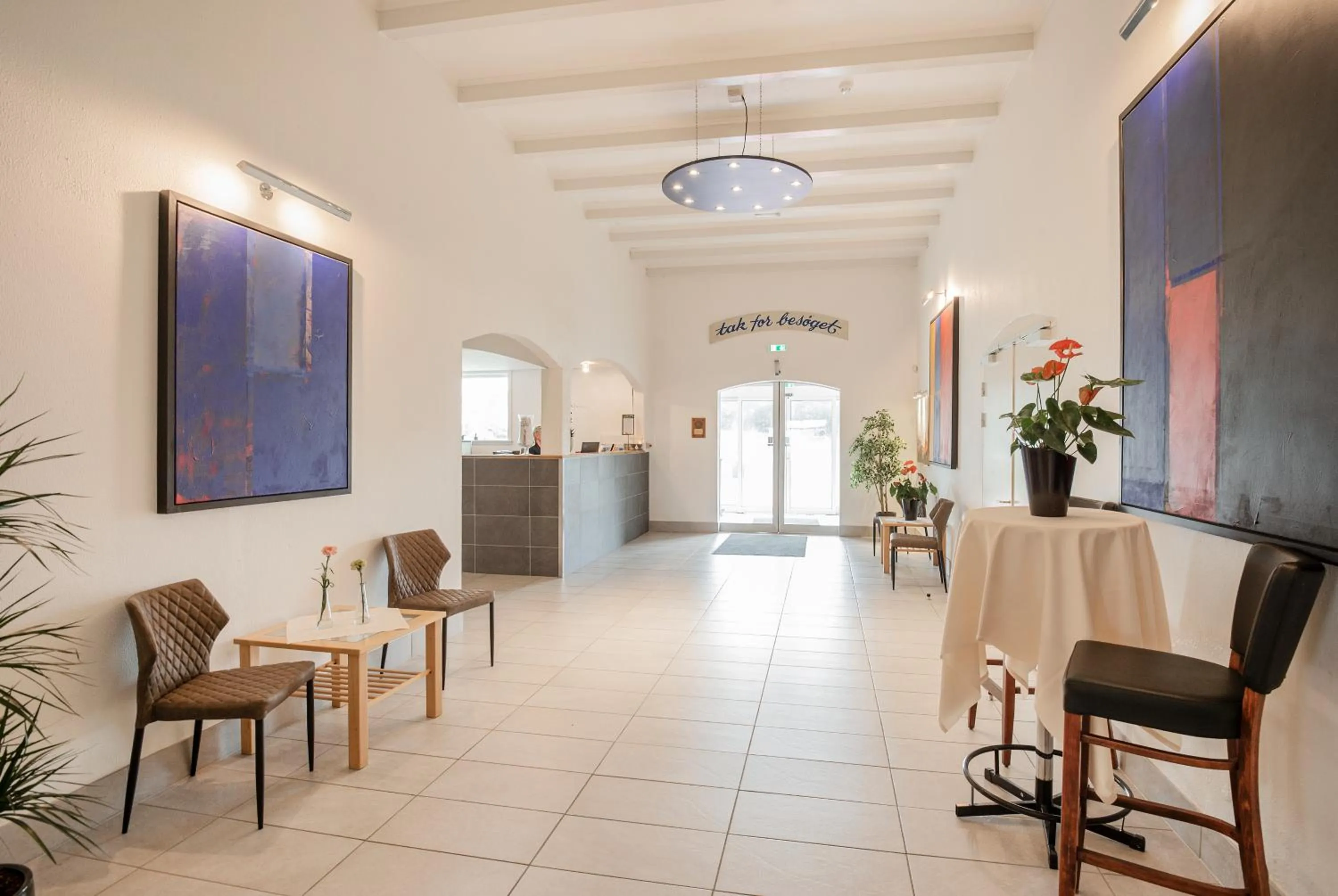 Lobby or reception in Hotel Limfjorden