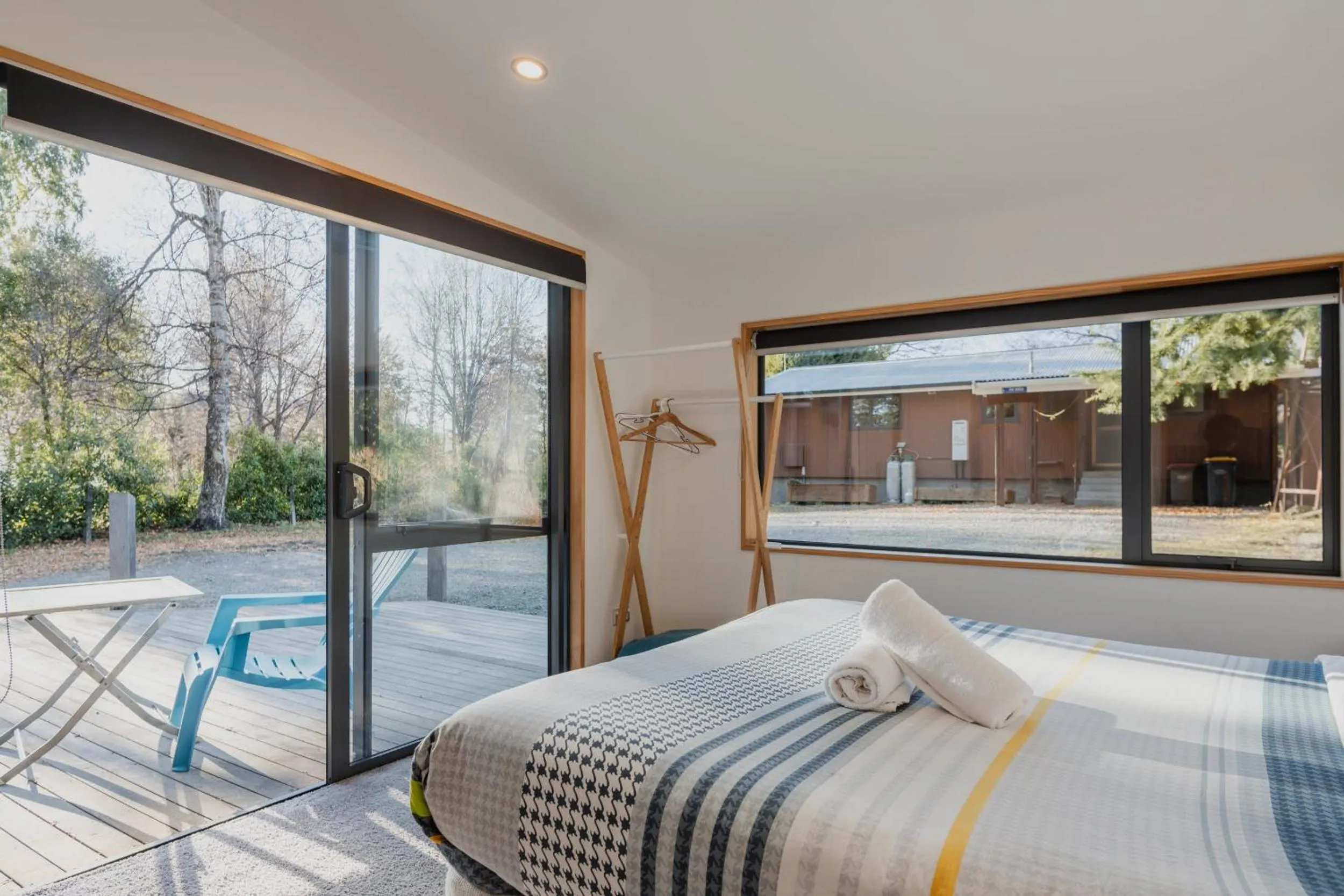 Bed in Lake Tekapo Cottages
