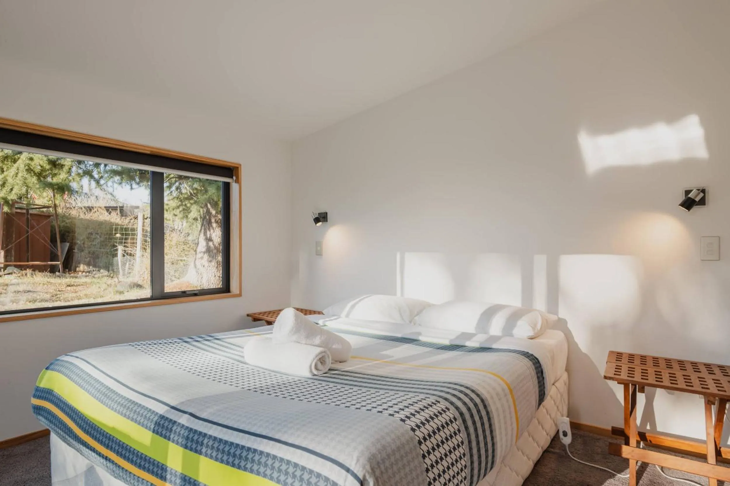 Bed in Lake Tekapo Cottages