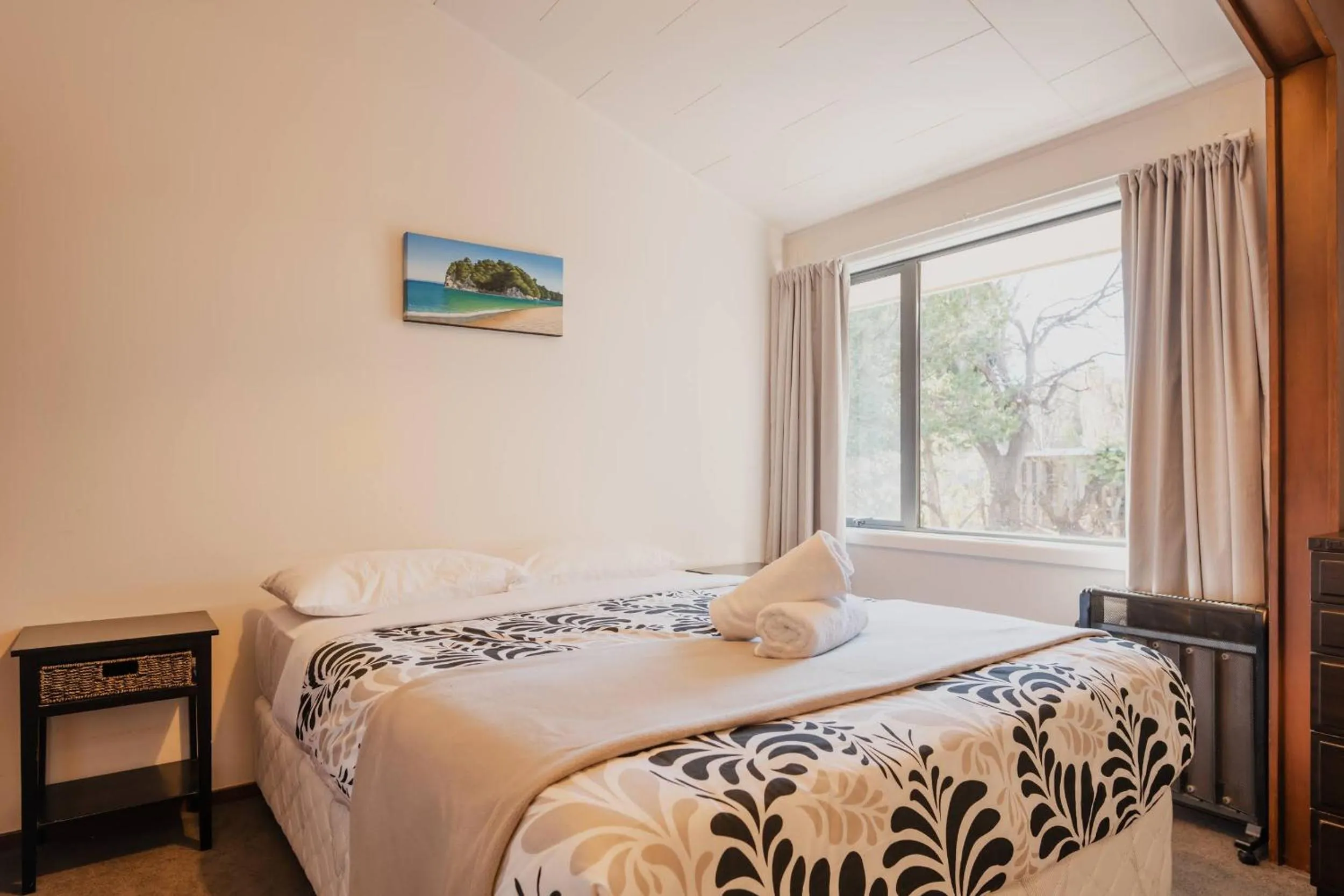 Bed in Lake Tekapo Cottages