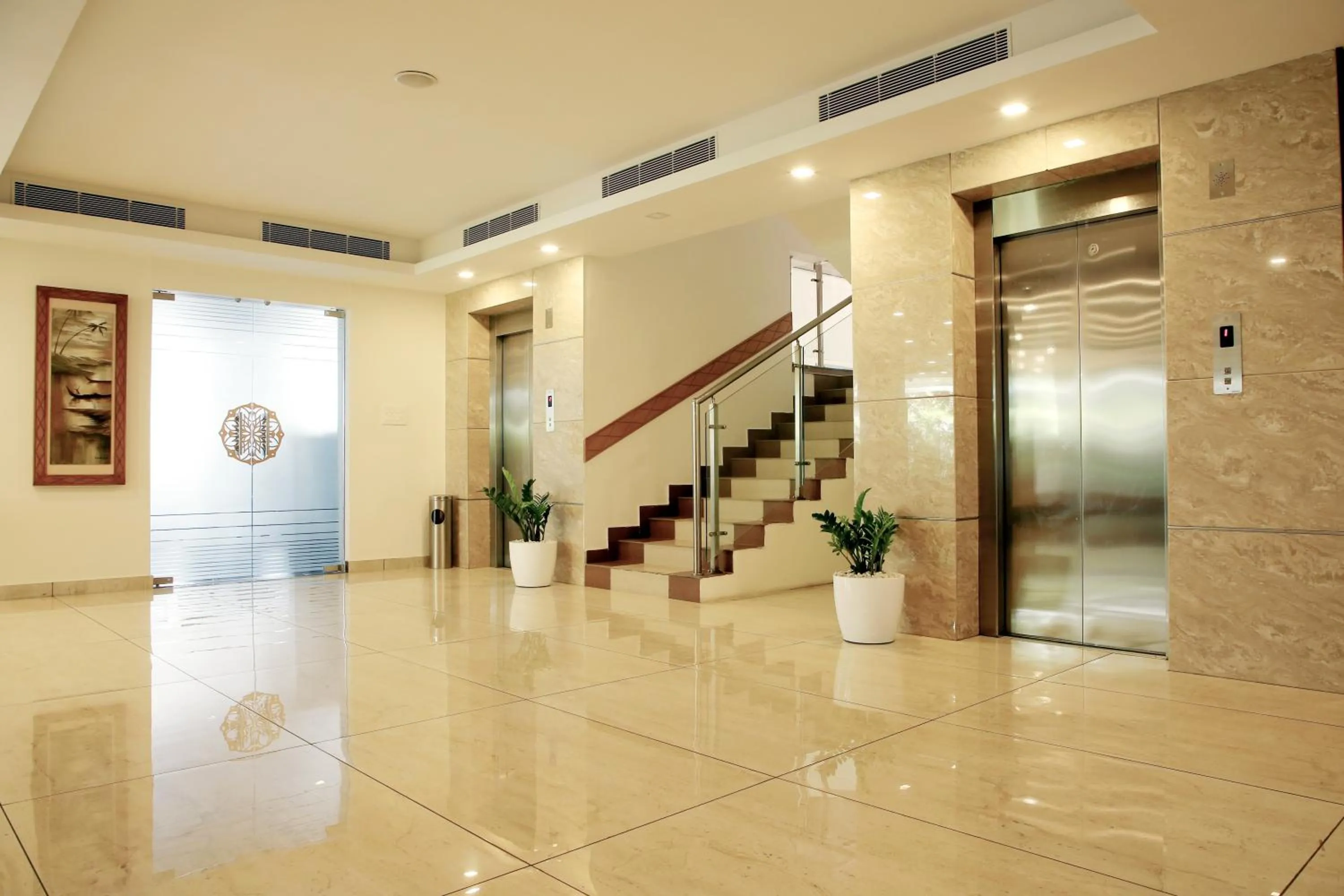 Property building in Sidra Pristine Hotel and Portico Halls