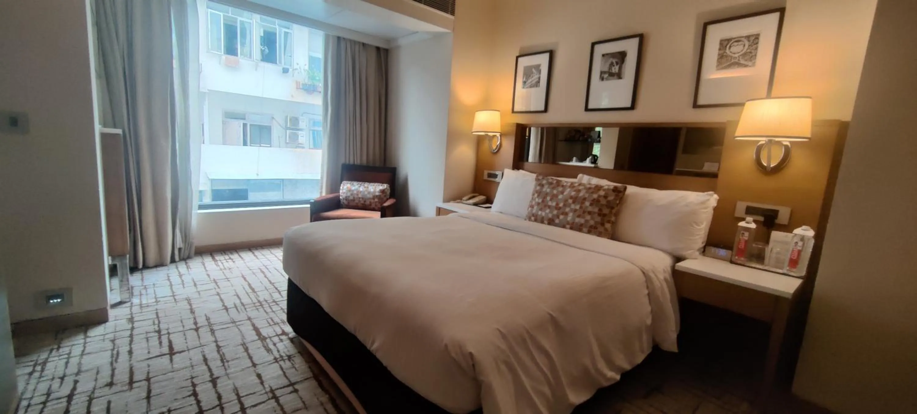 Bedroom, Bed in Hotel Marine Plaza