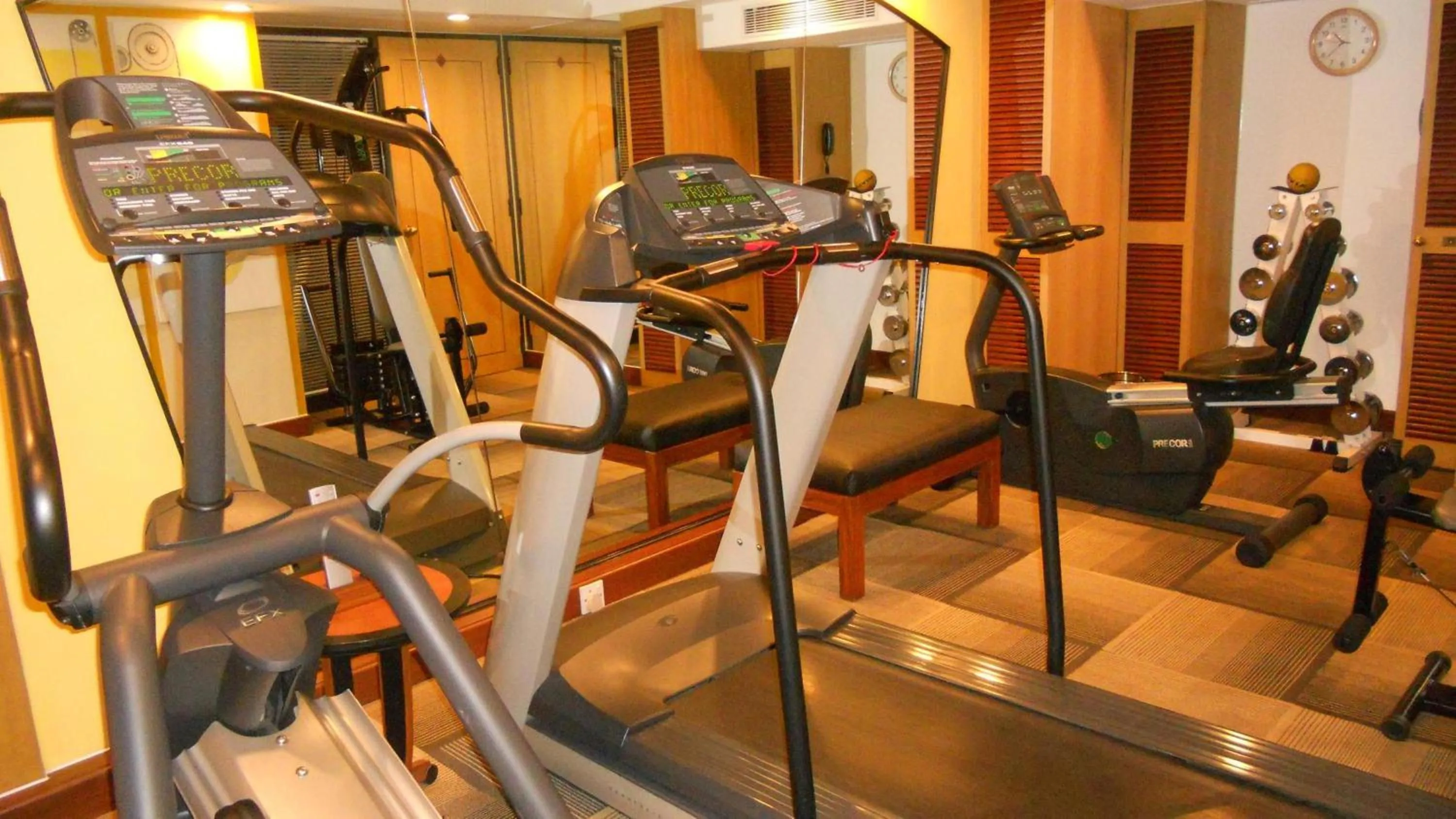 Fitness centre/facilities in Hotel Marine Plaza
