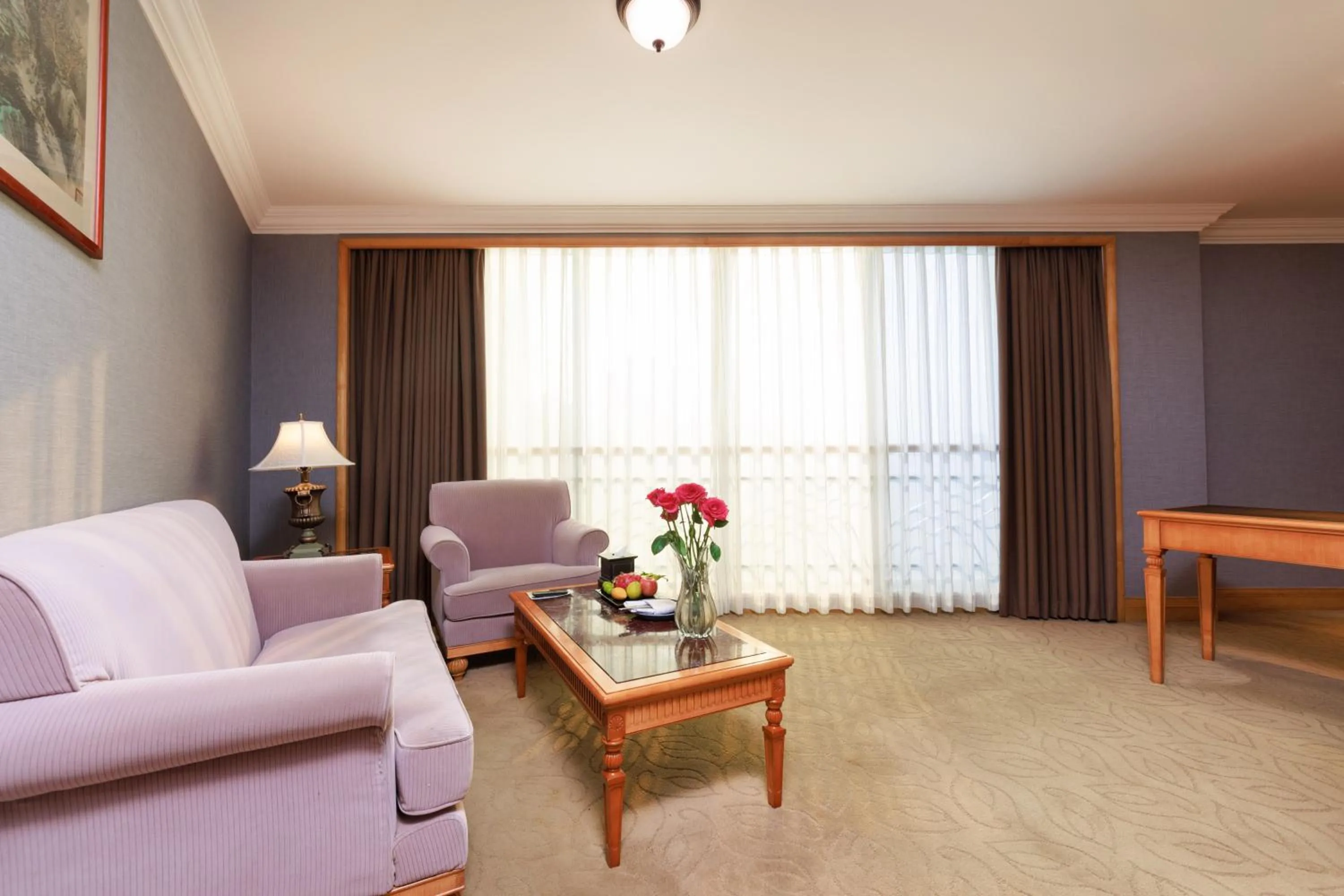 Living room in Grand Noble Hotel Dongguan