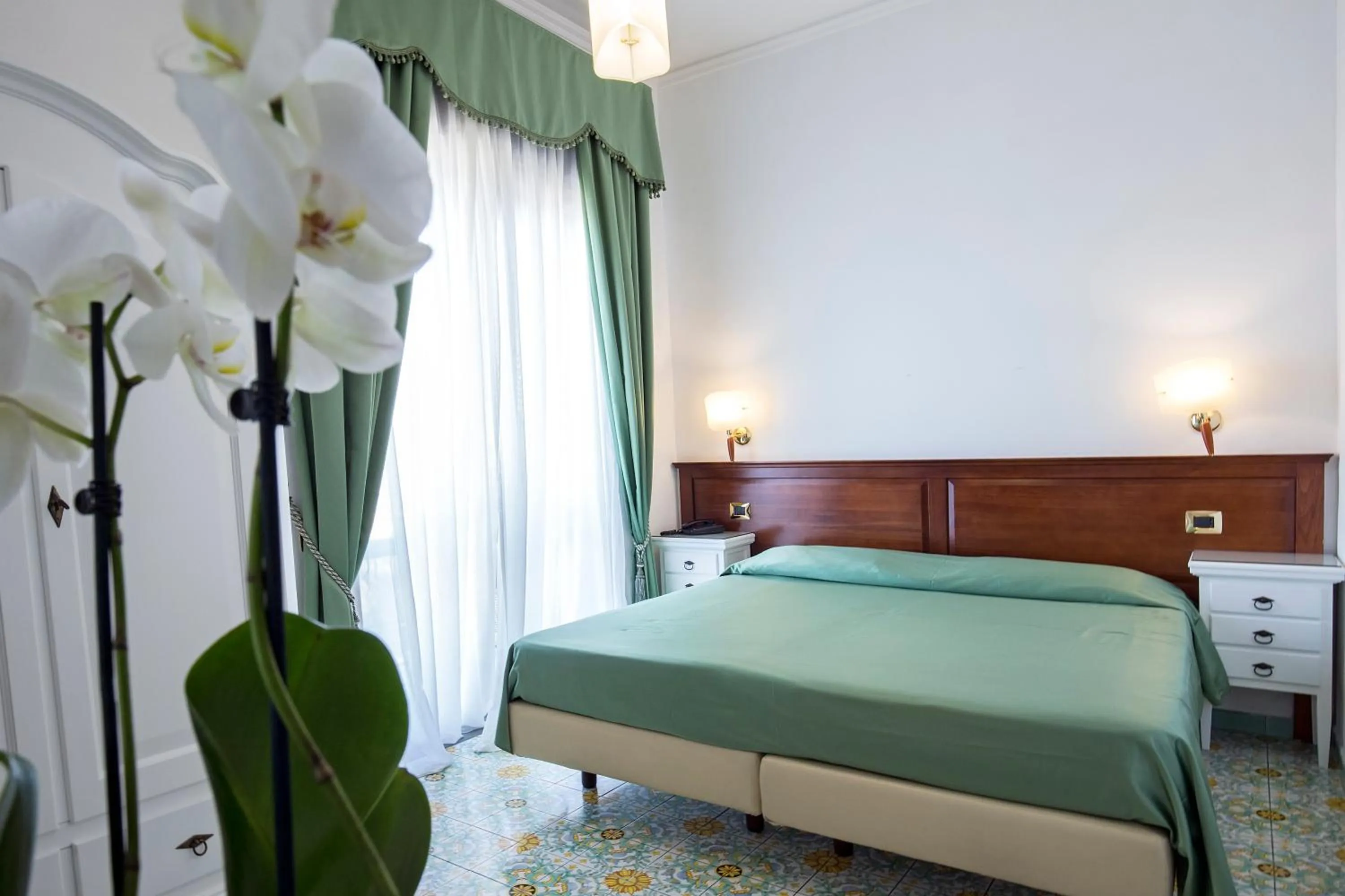 Bedroom, Bed in La Panoramica Hotel