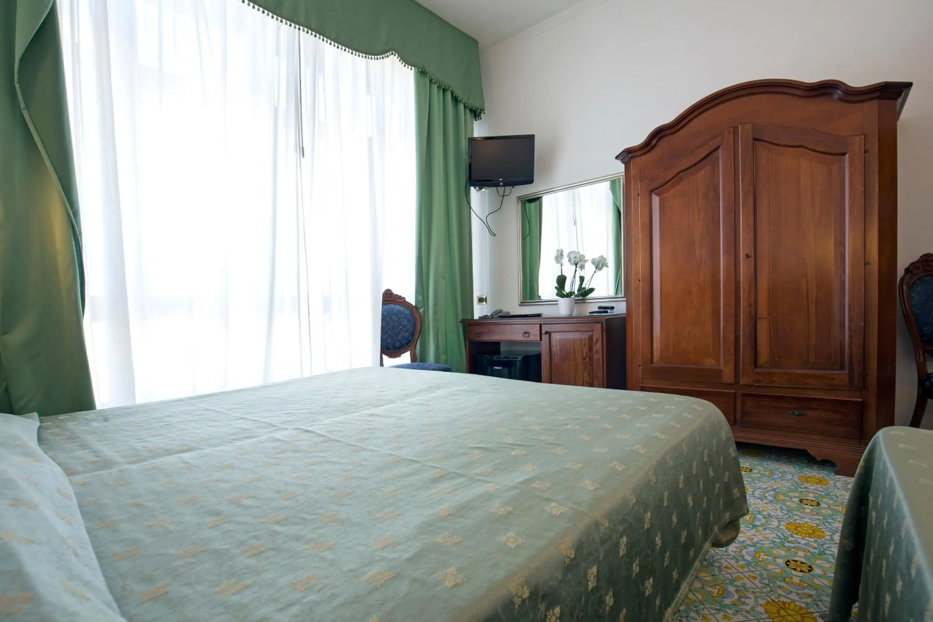 Bedroom, Bed in La Panoramica Hotel