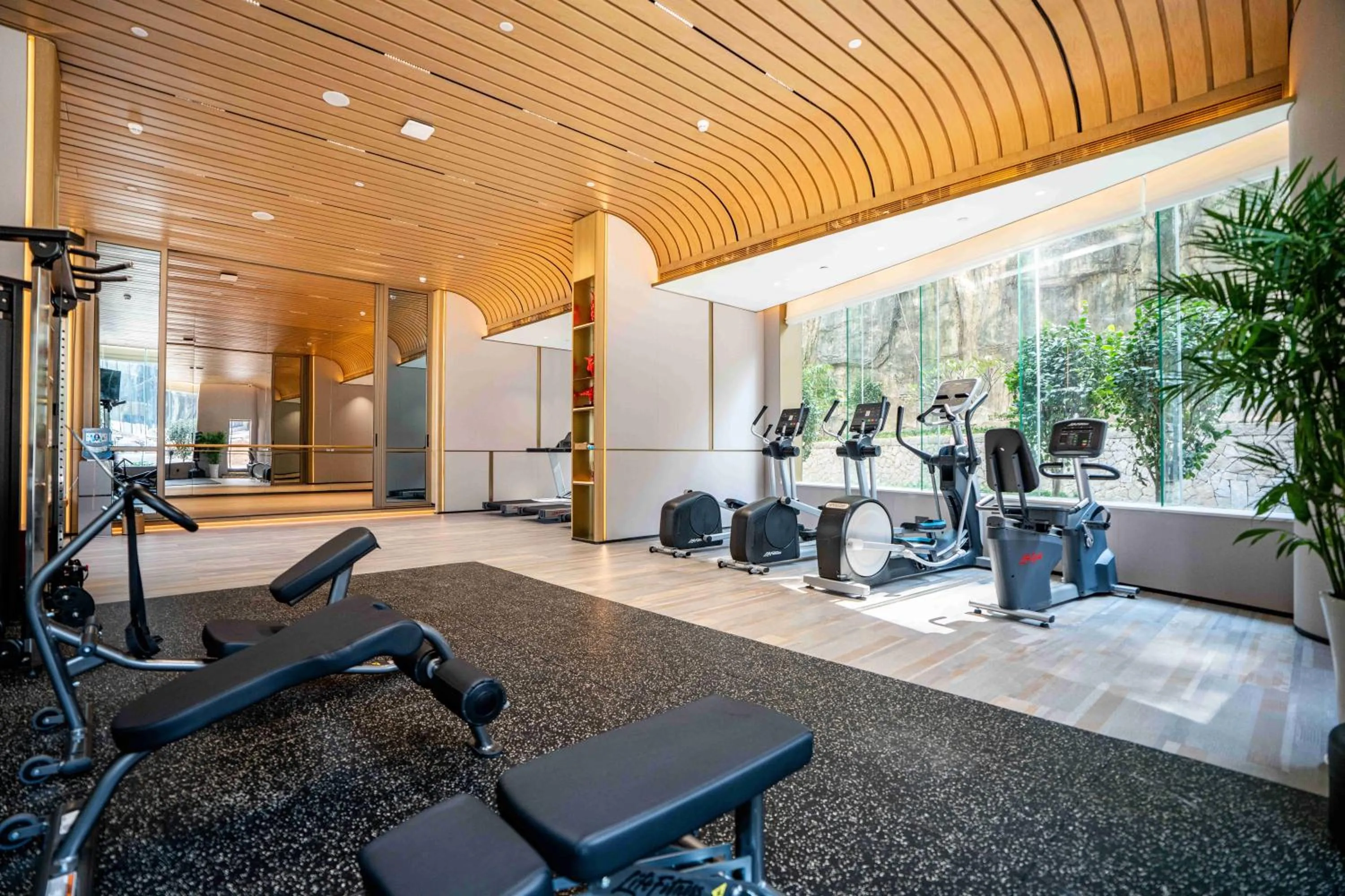 Fitness centre/facilities in CM+ Service Apartment Shenzhen Taige