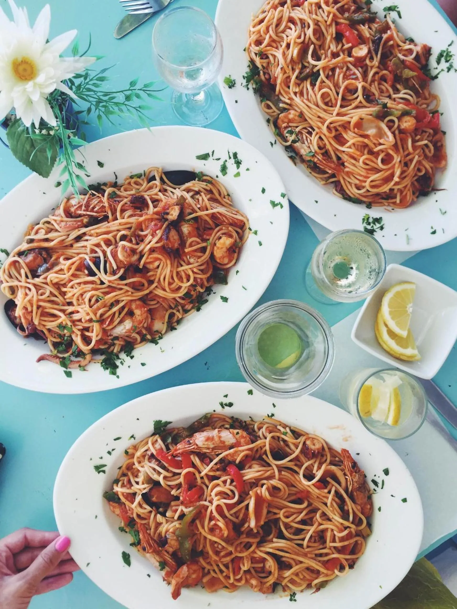 Restaurant/places to eat in Avra Budget Beach Rooms