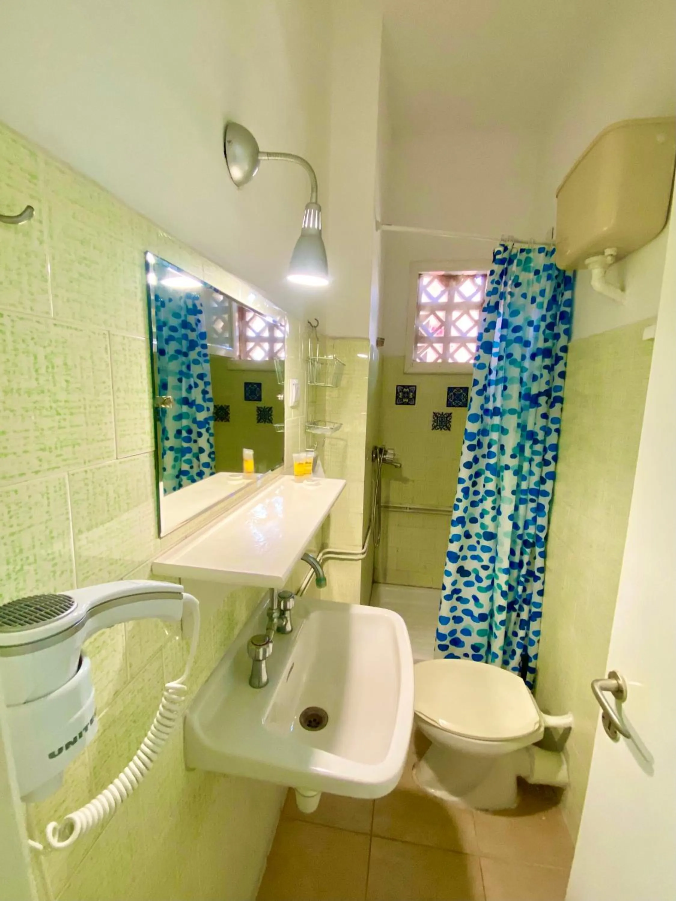 Bathroom in Avra Budget Beach Rooms