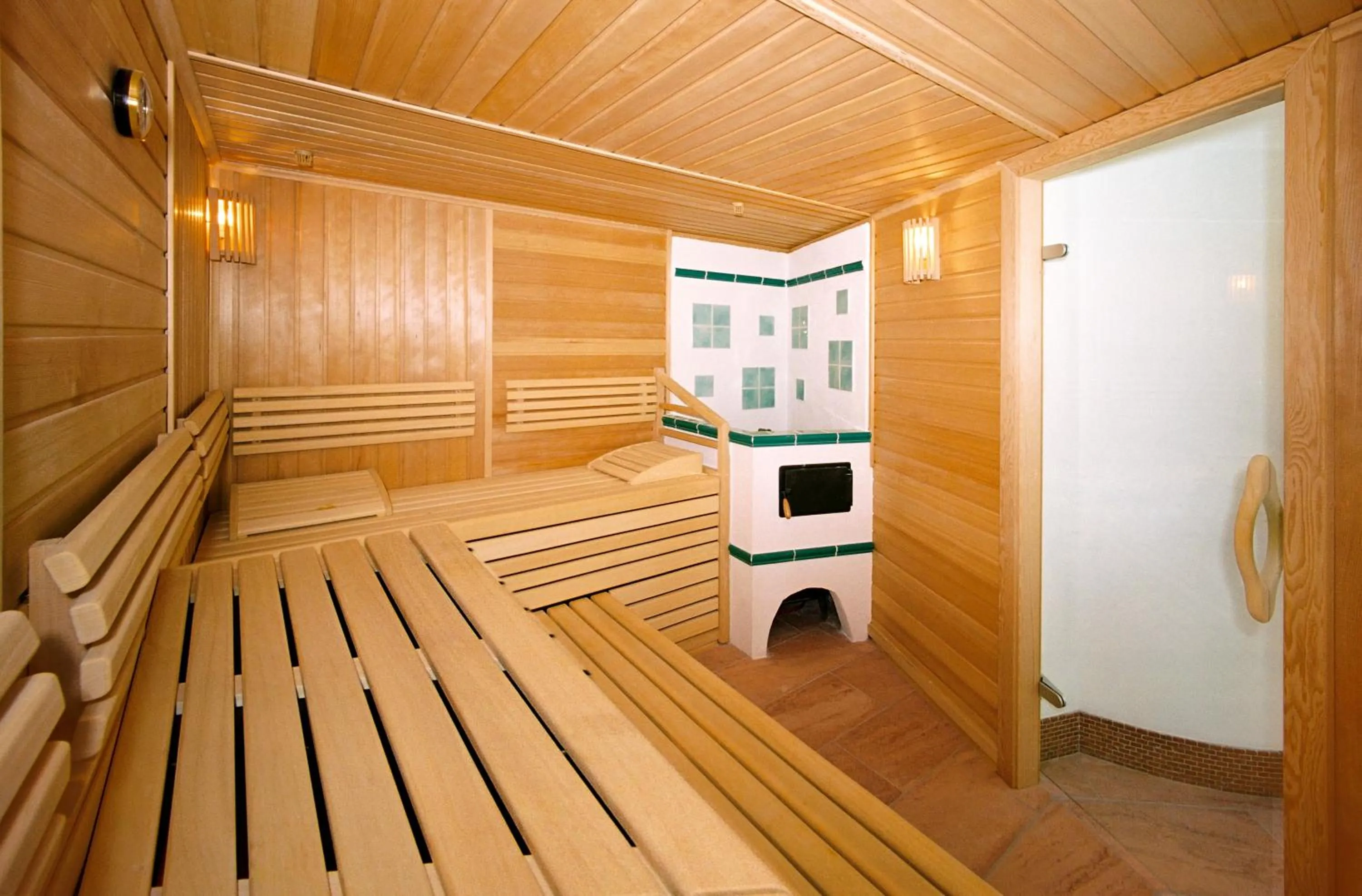 Sauna in Appartement- und Wellnesshotel Charlotte - 3 Sterne Superior