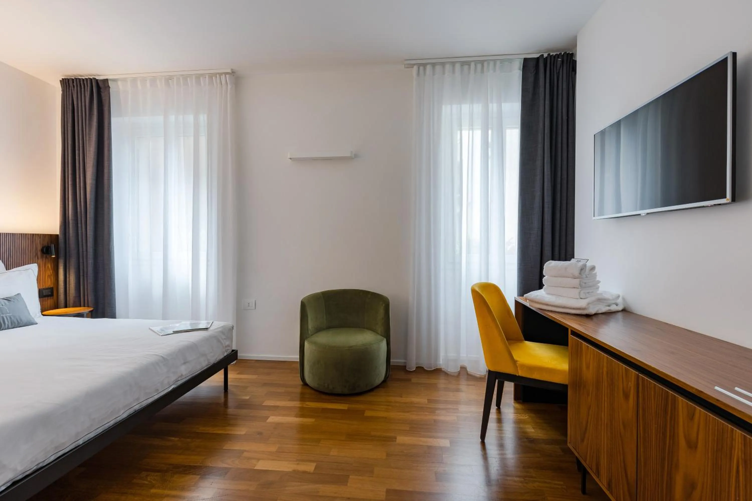 Bed in Hotel Casa Scaligeri