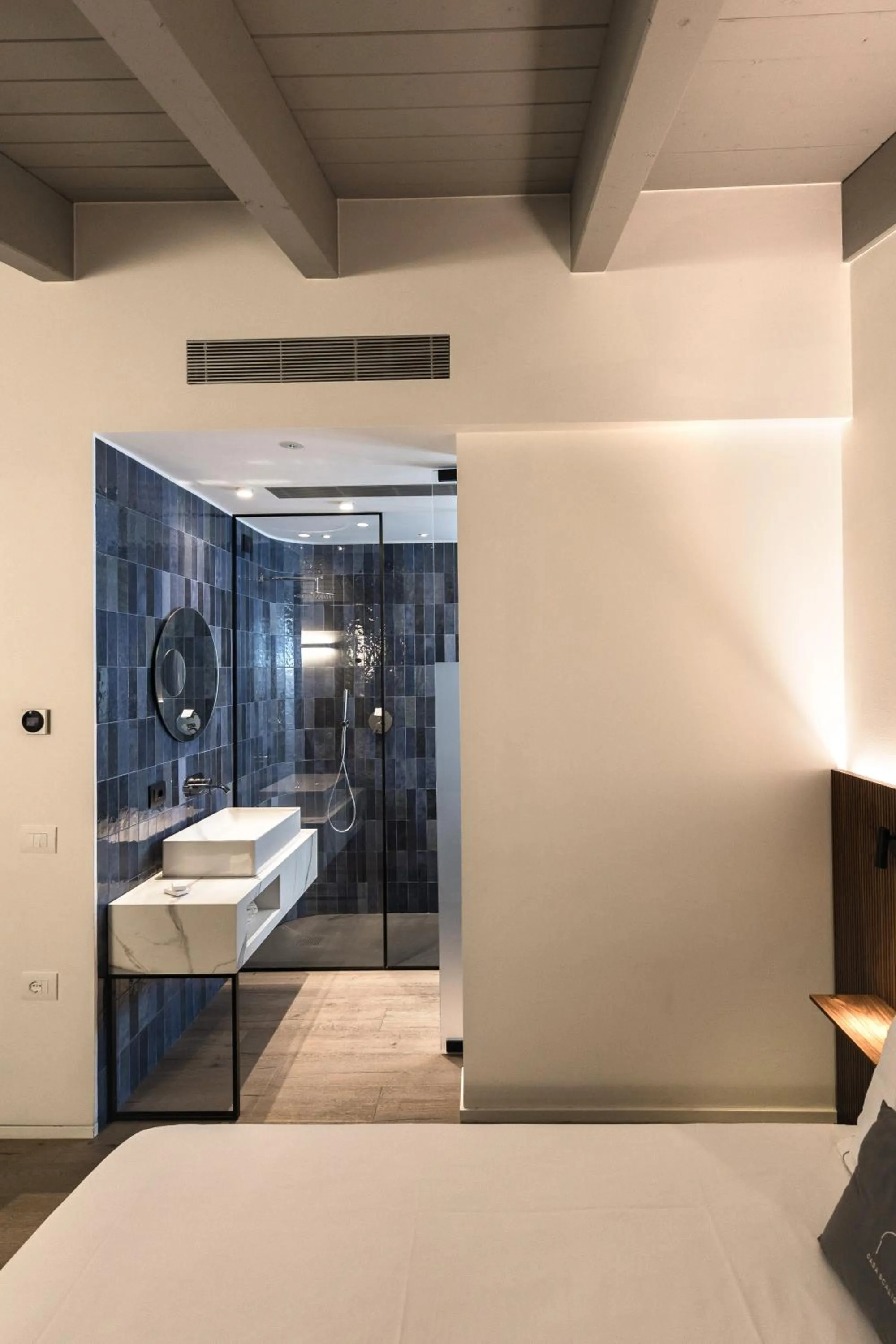 Bathroom, Bed in Hotel Casa Scaligeri