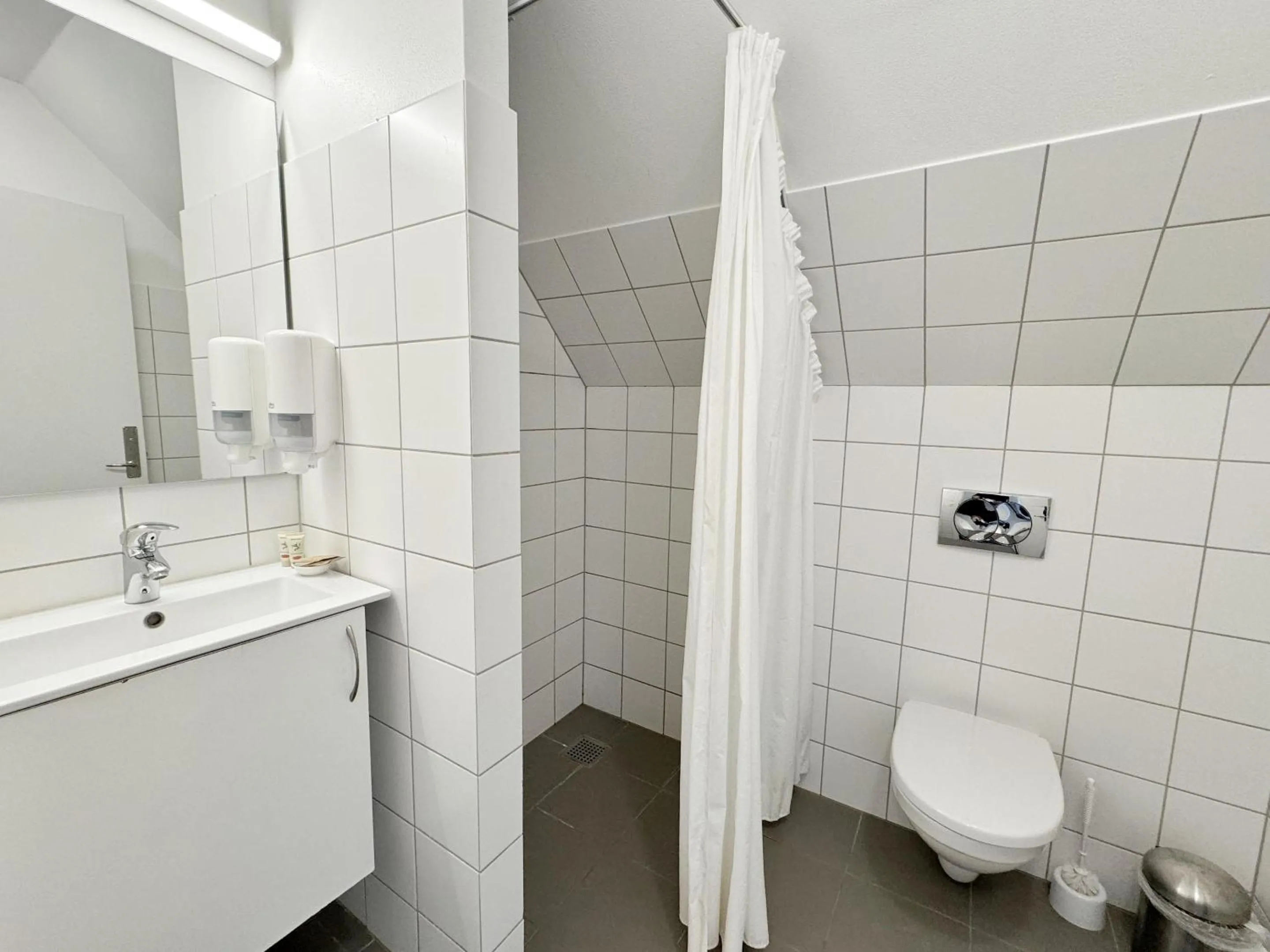 Shower in Hotel Søparken