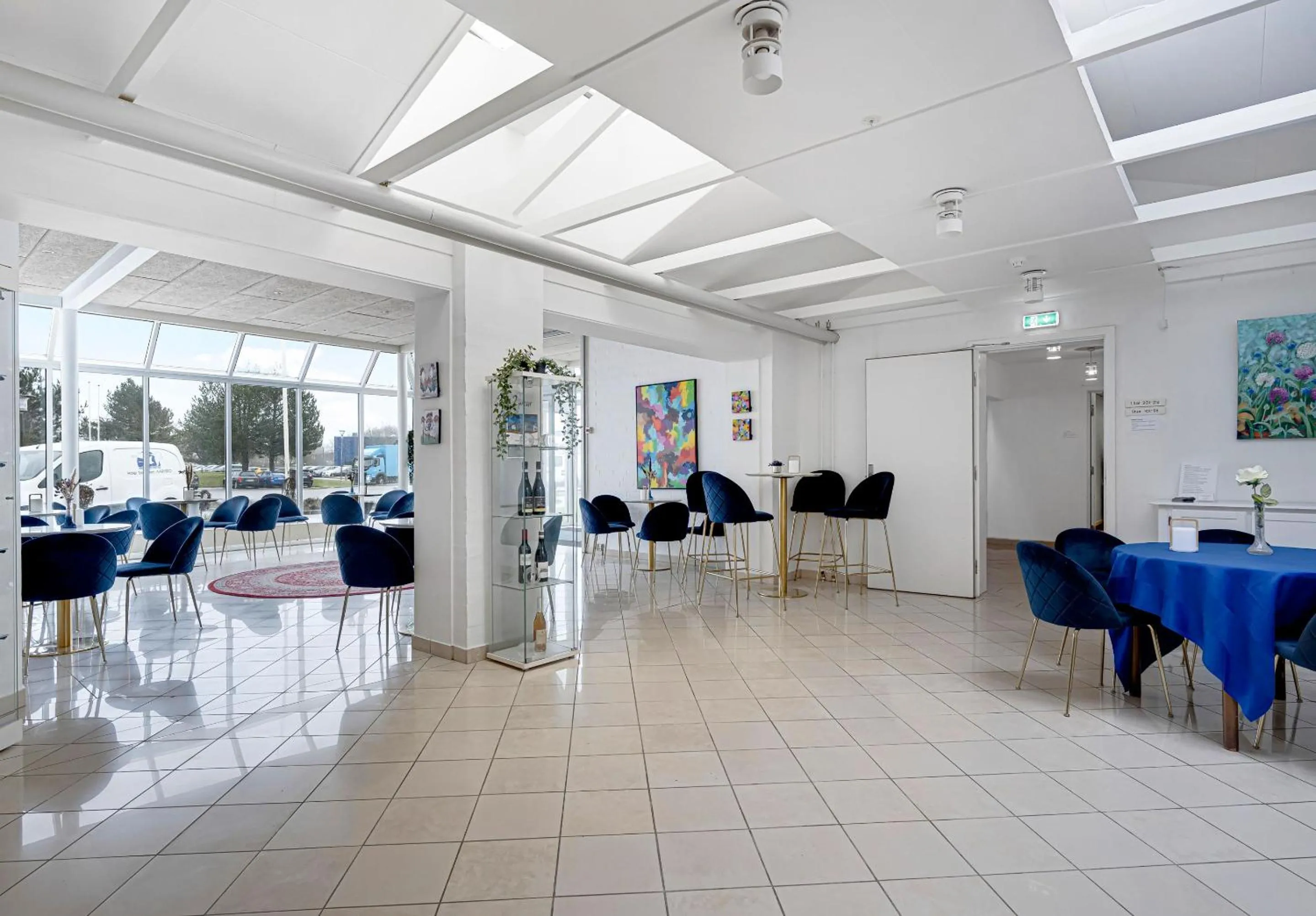 Lobby or reception in Hotel Søparken