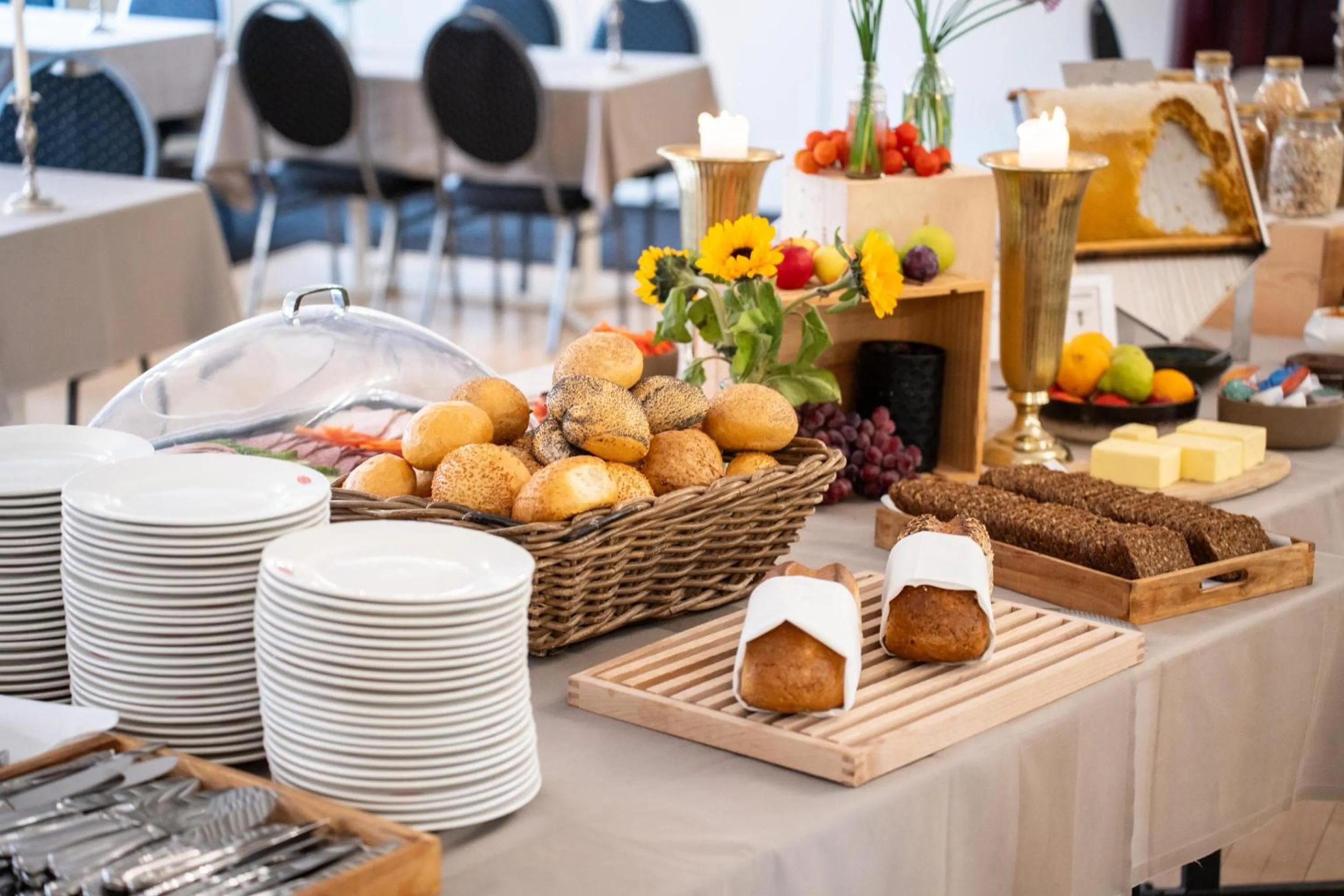 Breakfast in Hotel Søparken