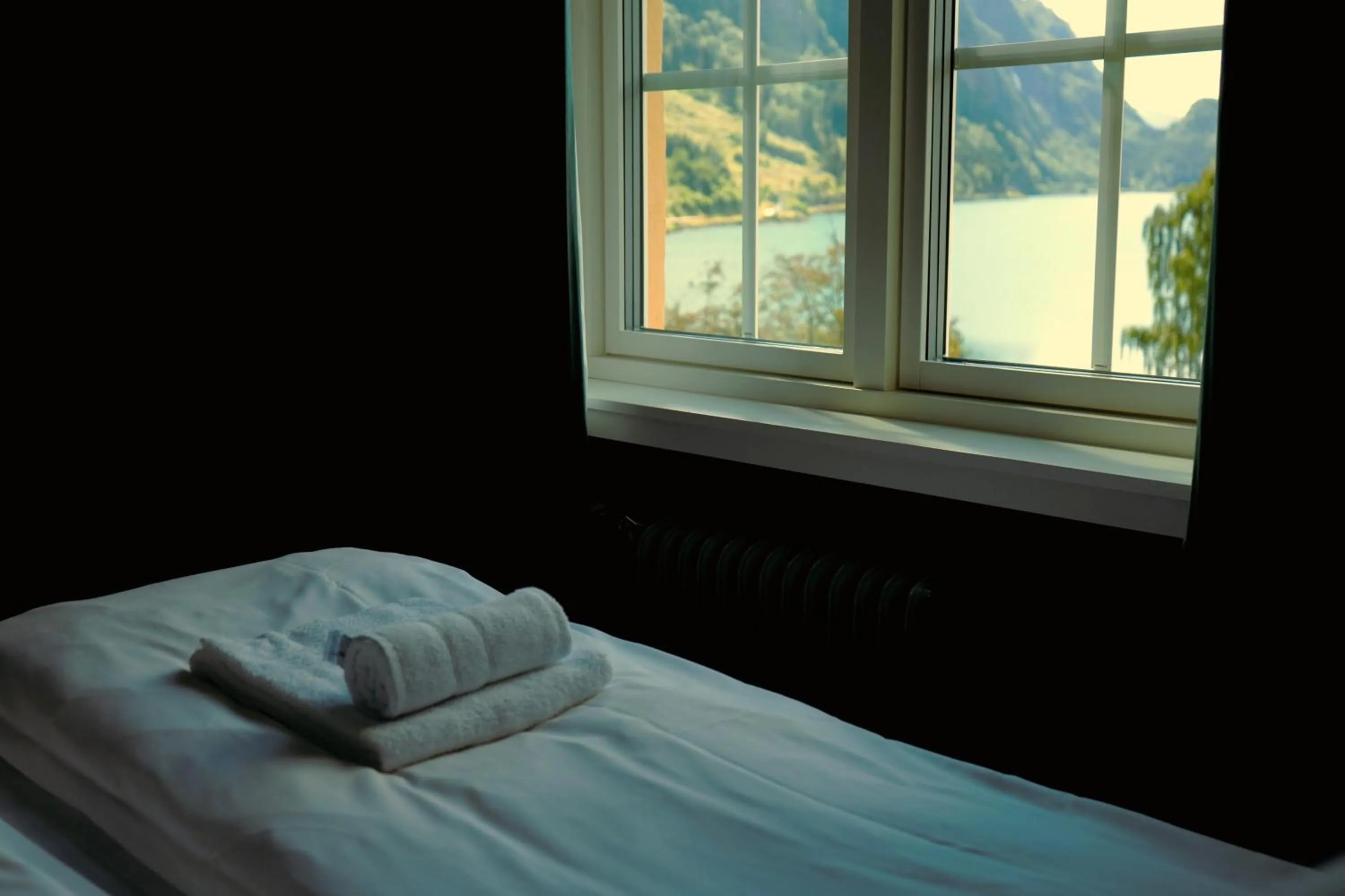 Bed in Trolltunga Hotel