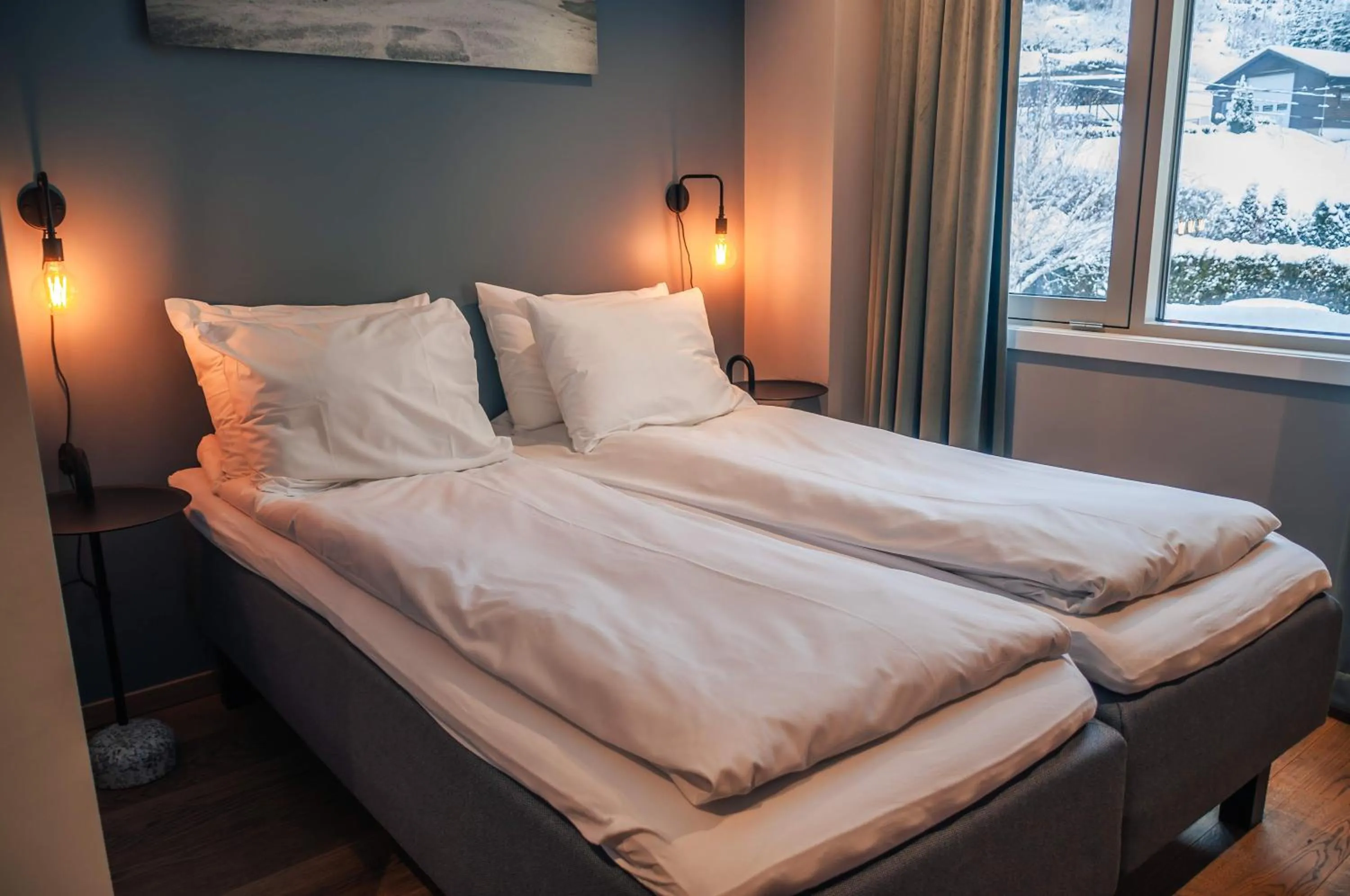 Bed in Trolltunga Hotel
