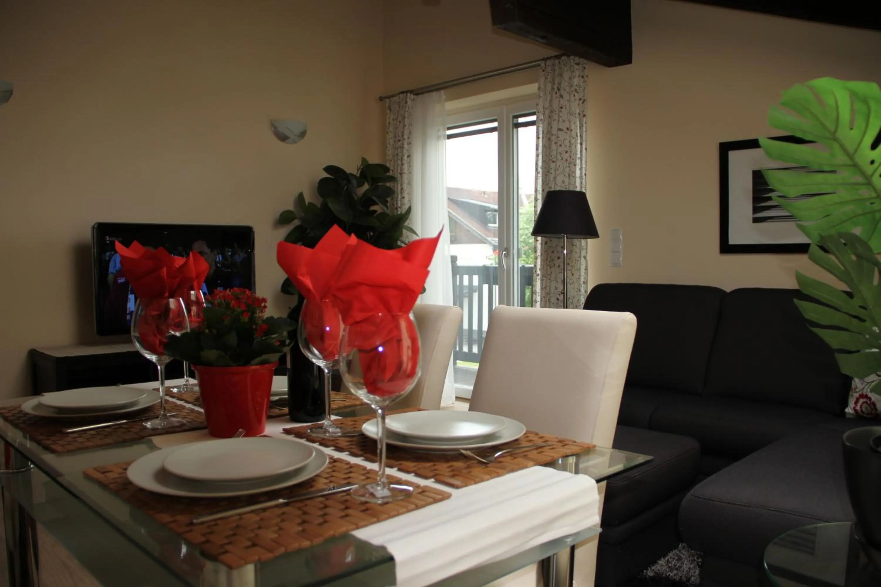 Dining area in Alpenlandhaus Menardi