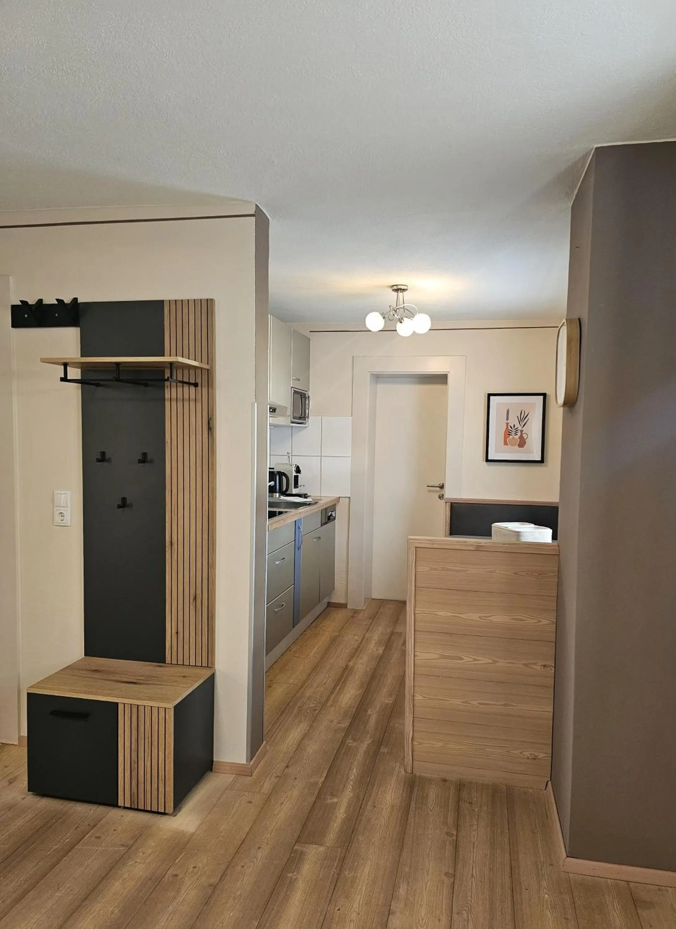 Kitchen or kitchenette in Alpenlandhaus Menardi