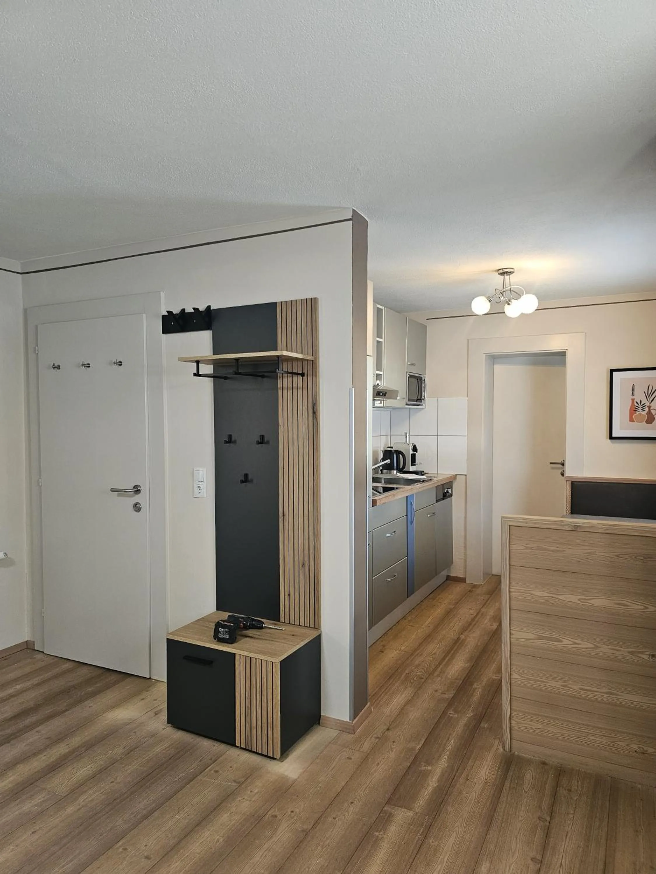 Kitchen or kitchenette in Alpenlandhaus Menardi