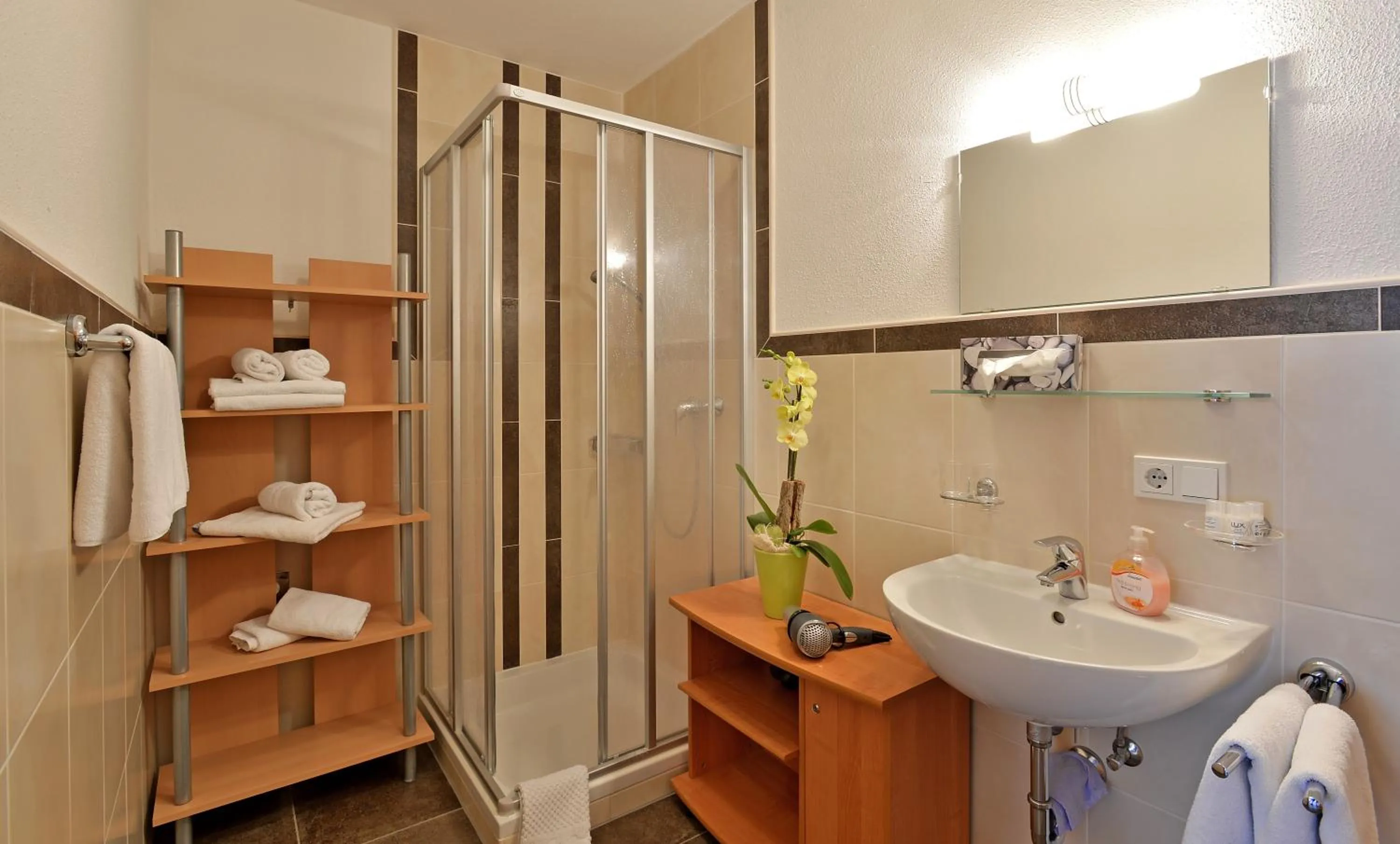 Bathroom in Pension Apartment Hödner