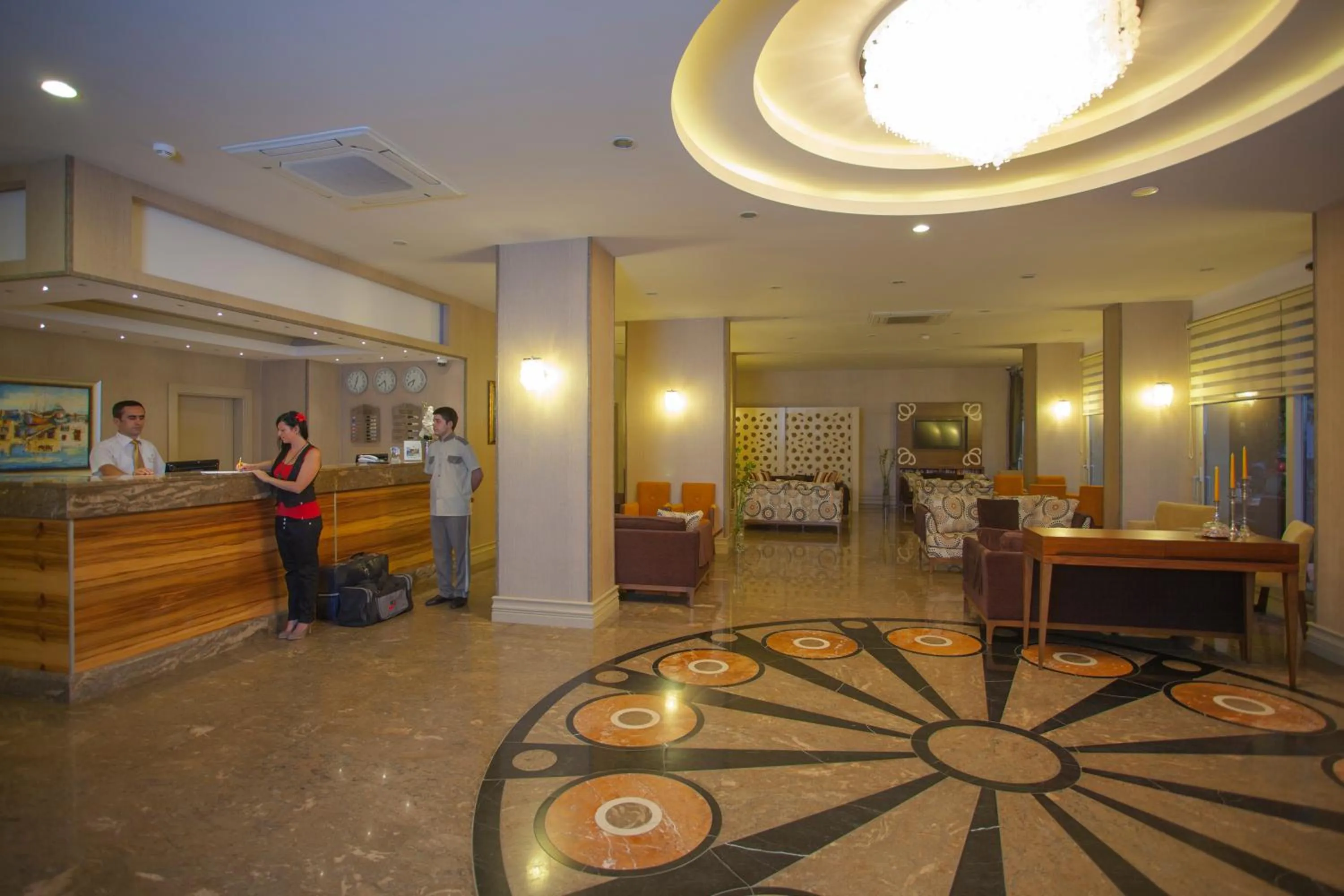 Lobby or reception in Gardenia Hotel