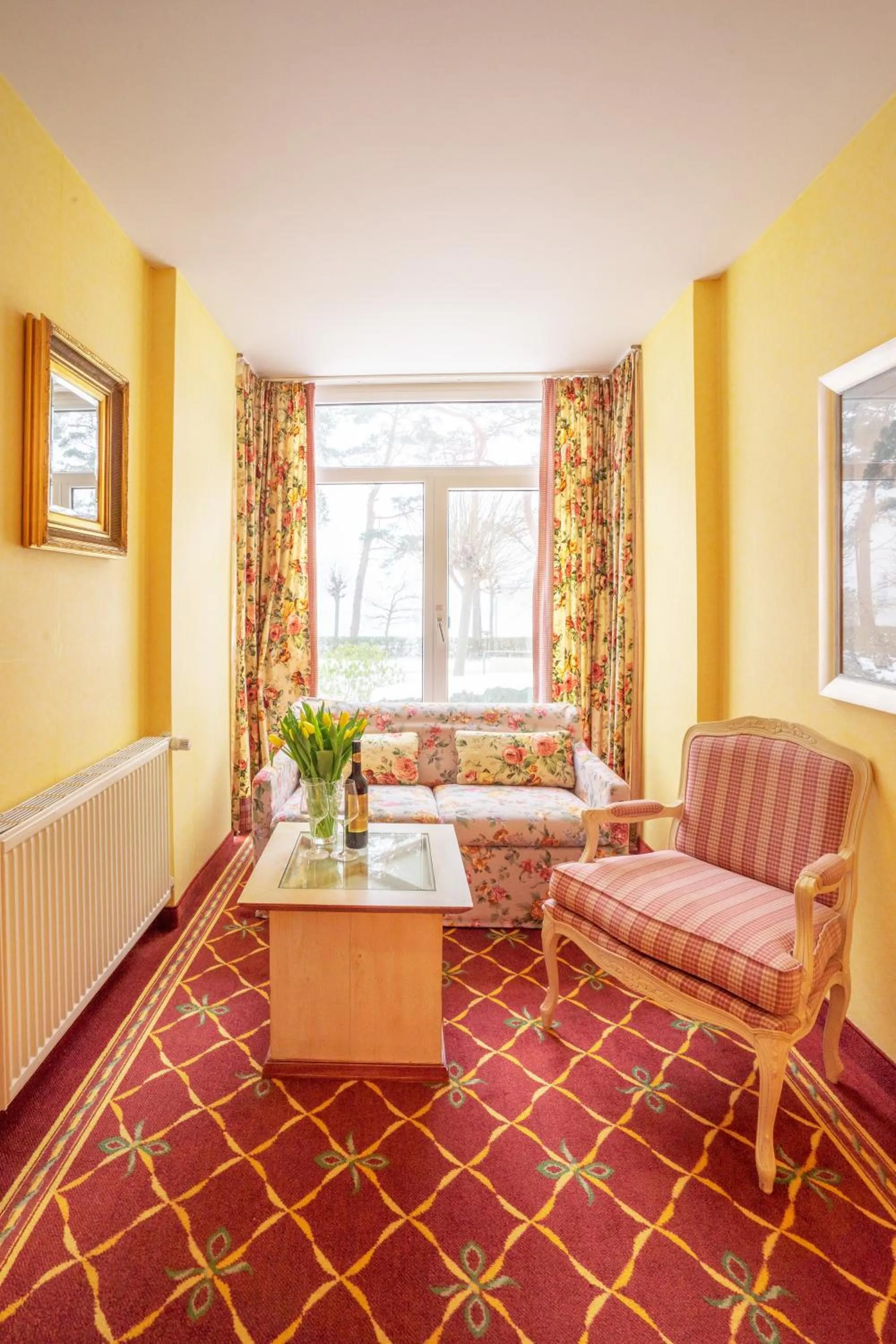 Living room in Rugard Thermal Strandhotel