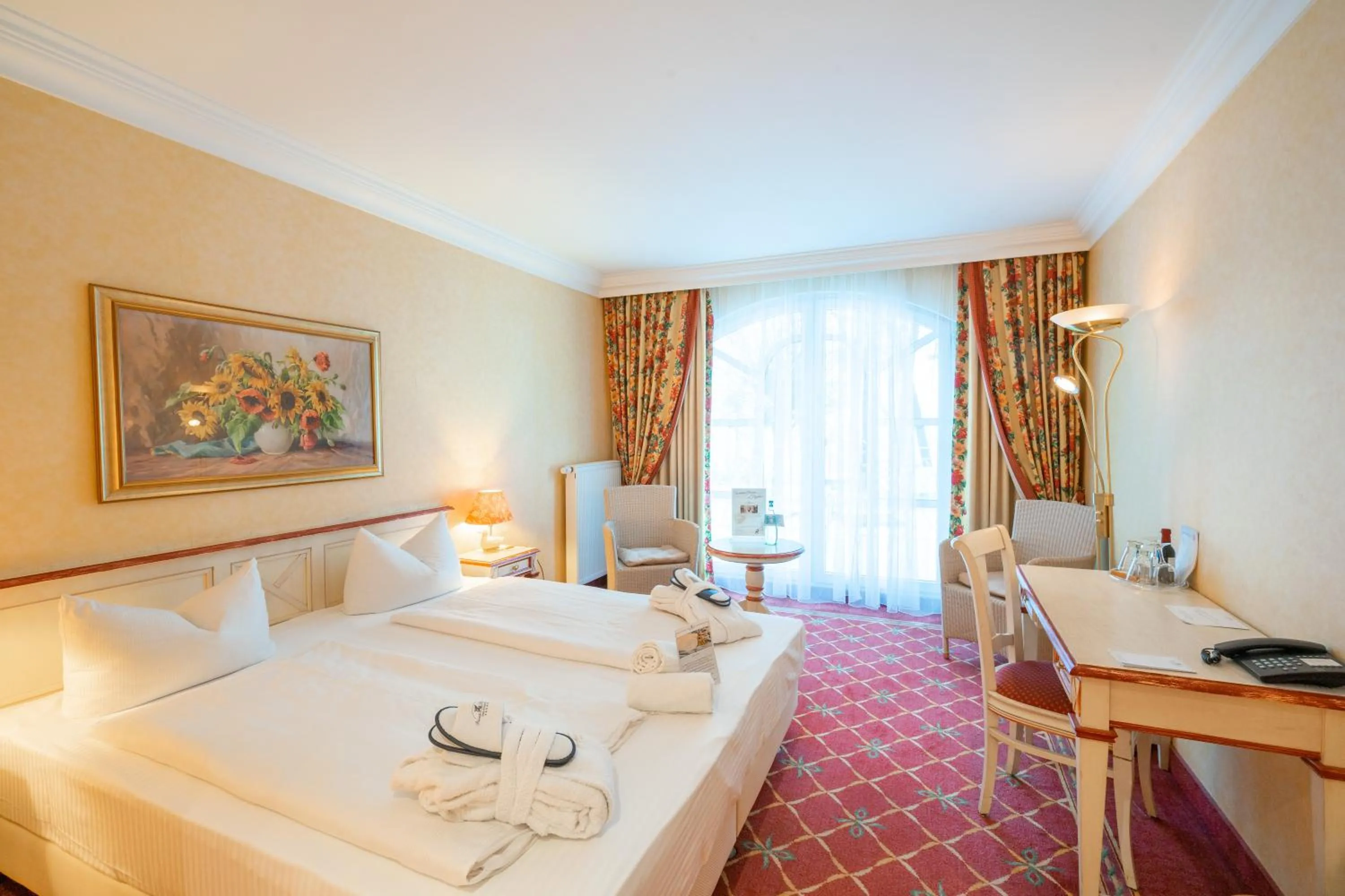 Photo of the whole room, Bed in Rugard Thermal Strandhotel