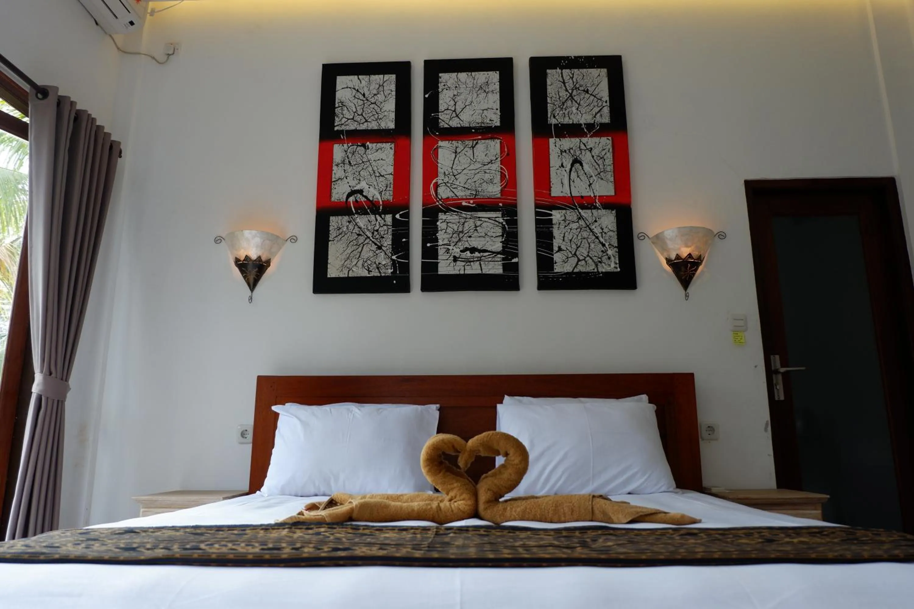 Bed in Ramaya Ubud View