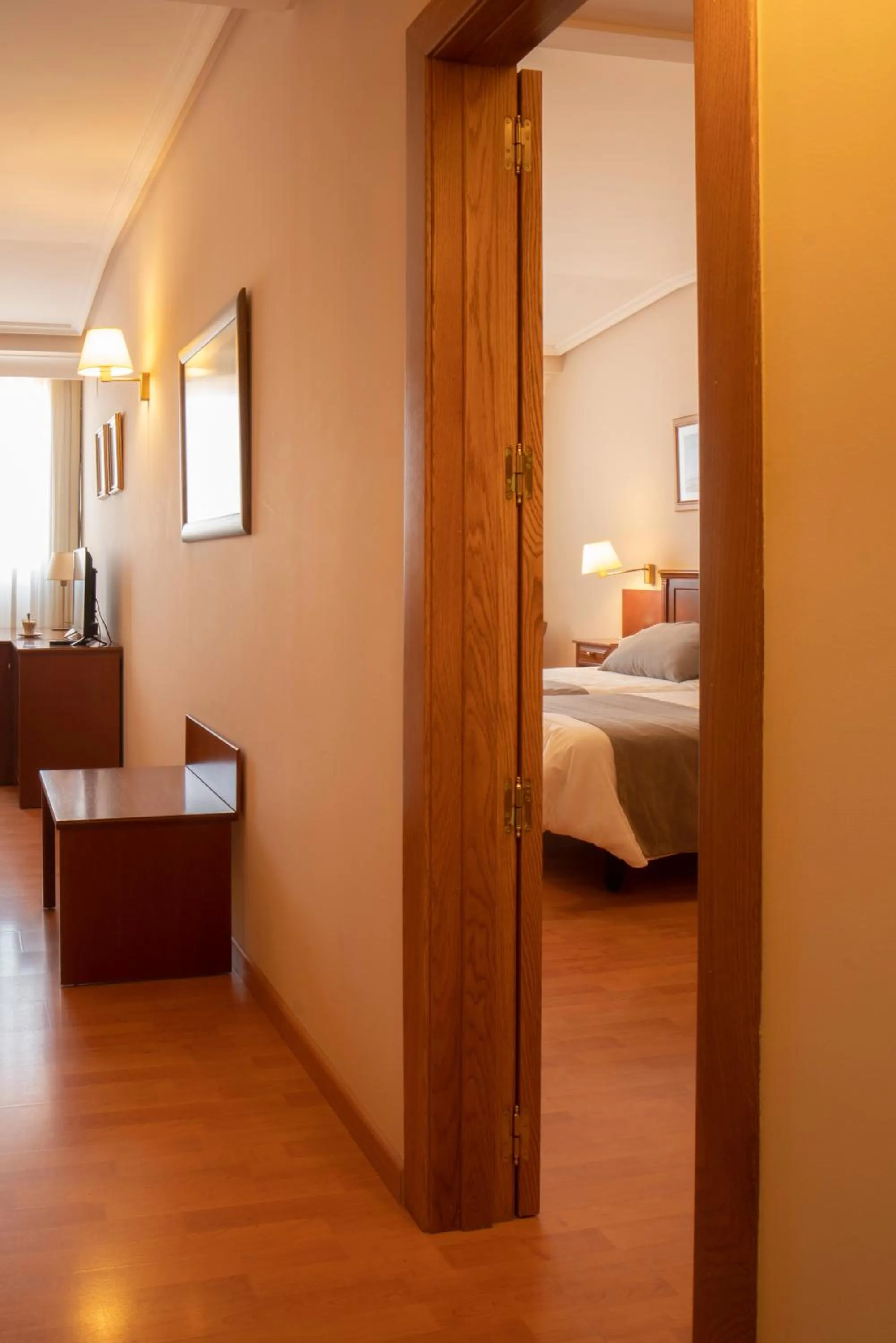 Photo of the whole room, Bed in Hotel Restaurante Emilio